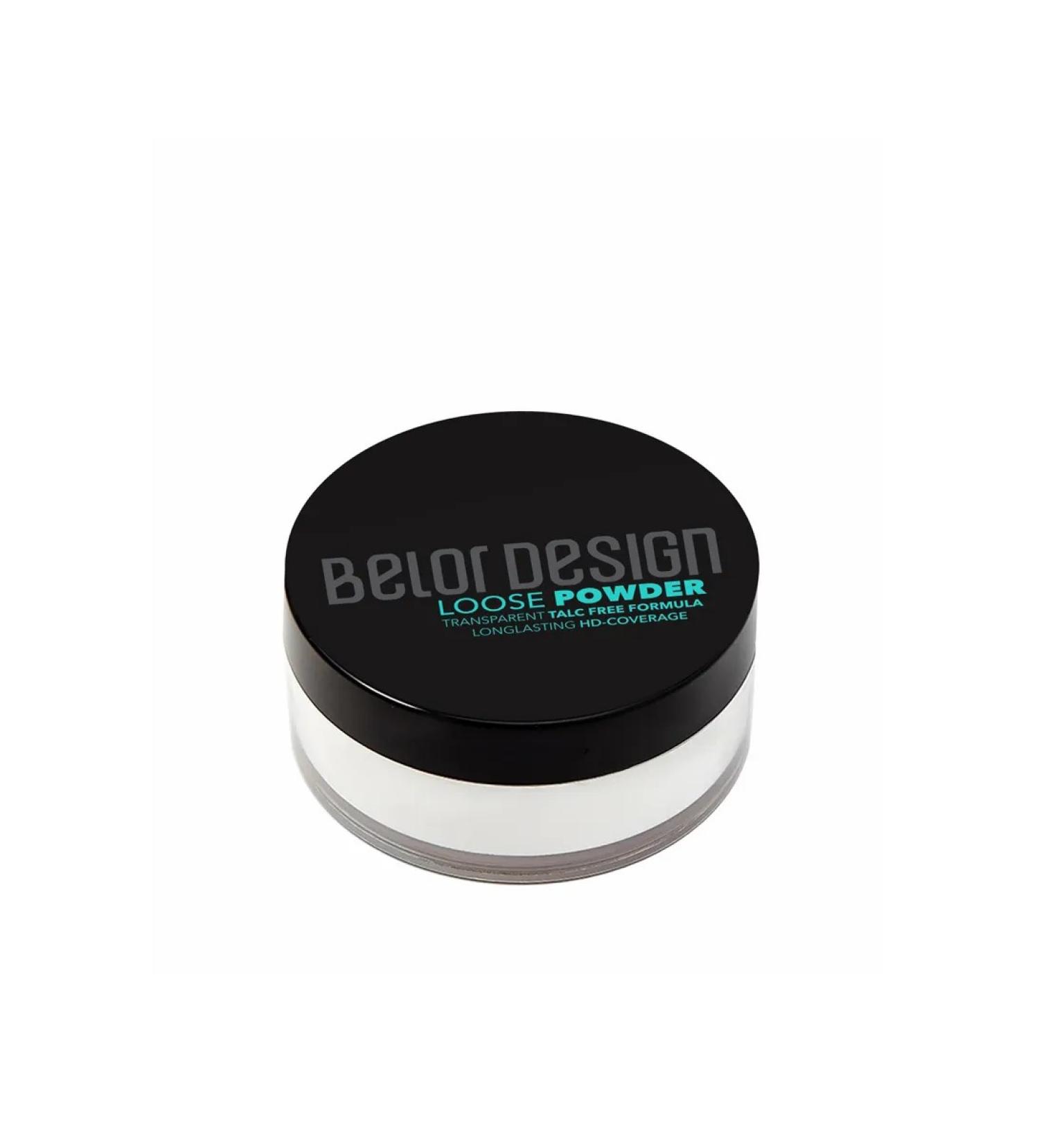 BELOR DESIGN Facial powder crumbly transparent