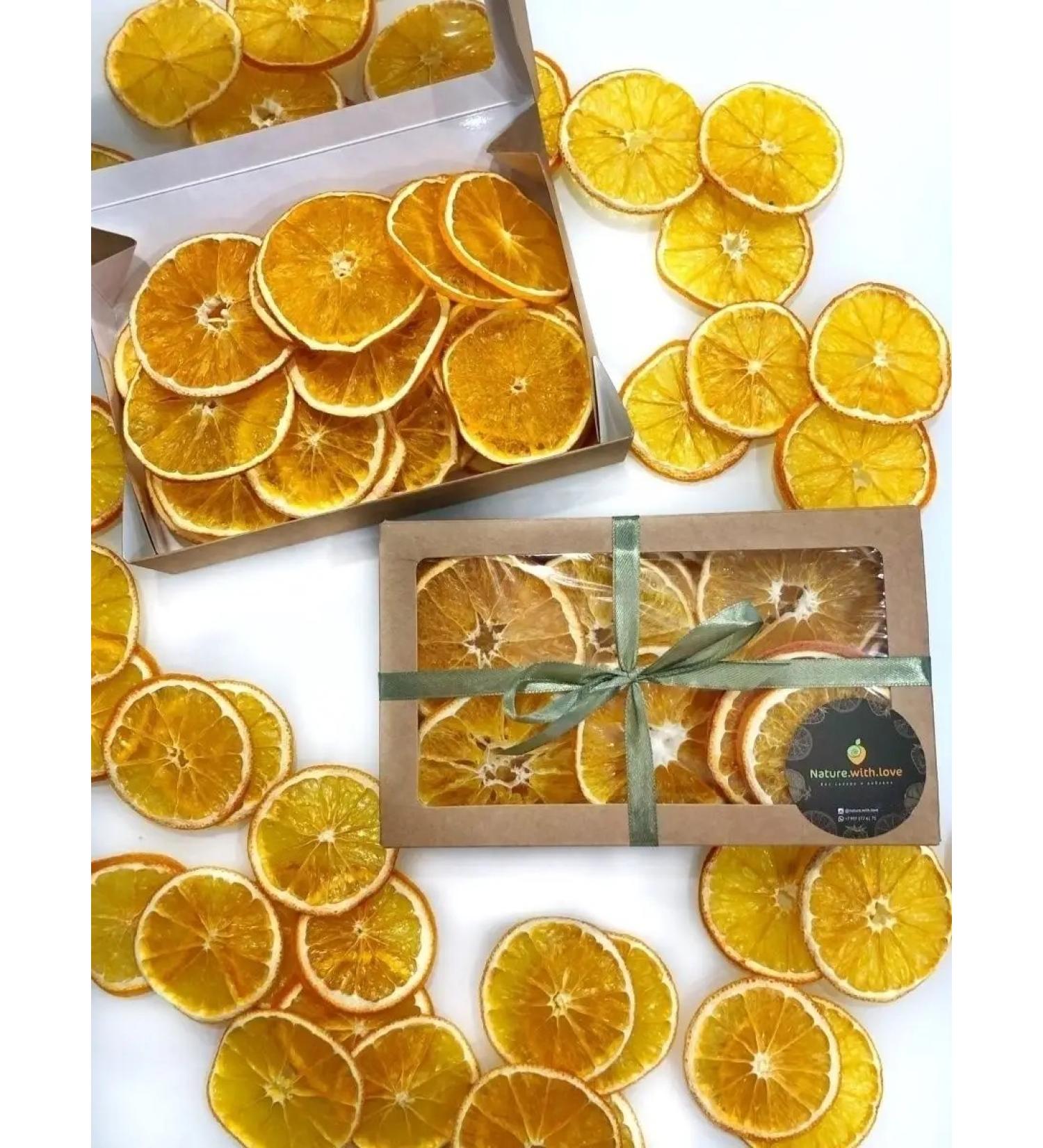 Nature with love Fruit chips orange dried without sugar fripes - Buy Online on GoSupps.com