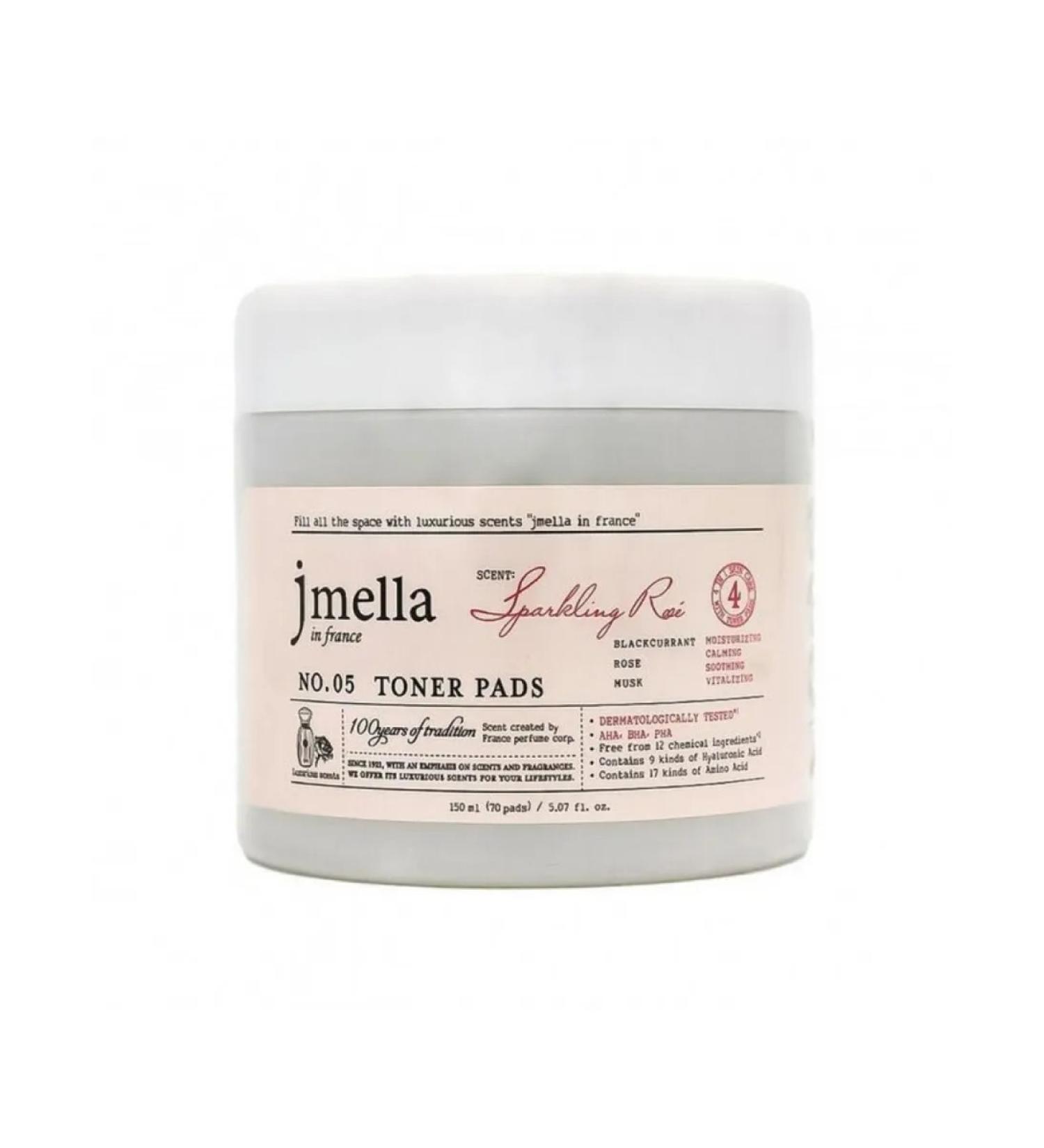 JMELLA Sparkling Ros Pads Piling Padda for 70pcs