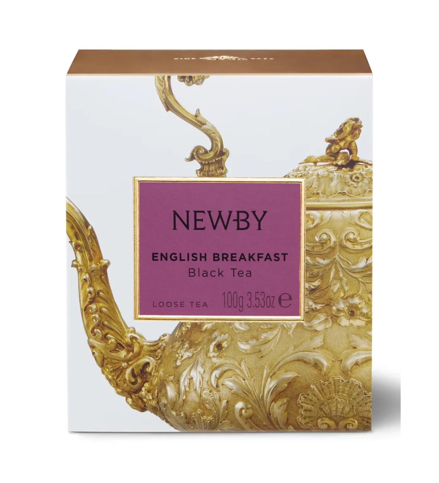 Newby English breakfast black leaf tea 100 g - Buy Online on GoSupps.com