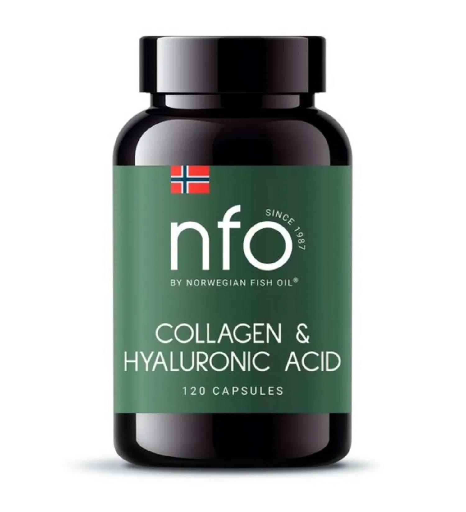 Nfo collagen+hyaluronic acid capsule 120pcs