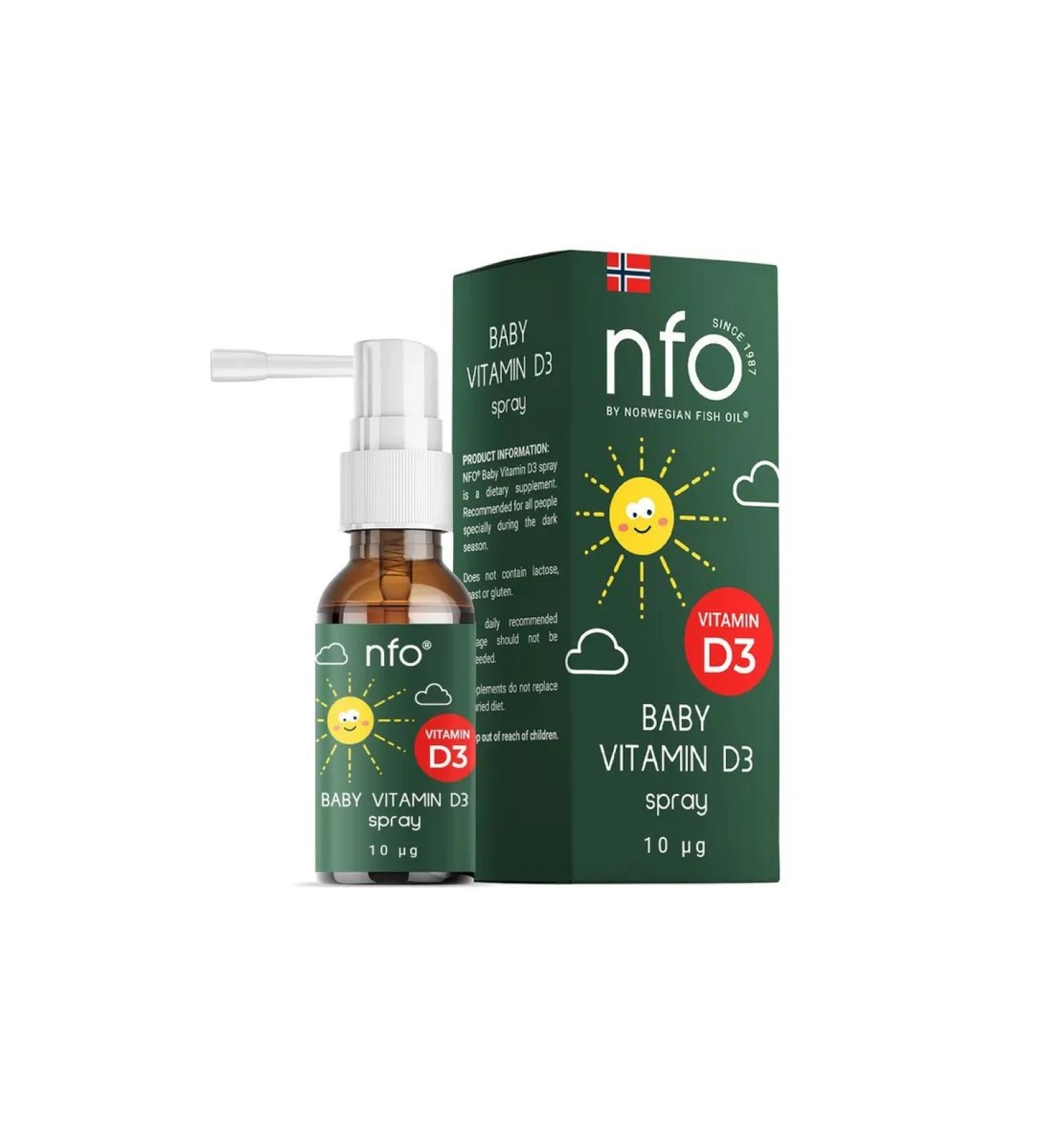 Nfo vitamin D3 Children's spray 20 ml 1pc