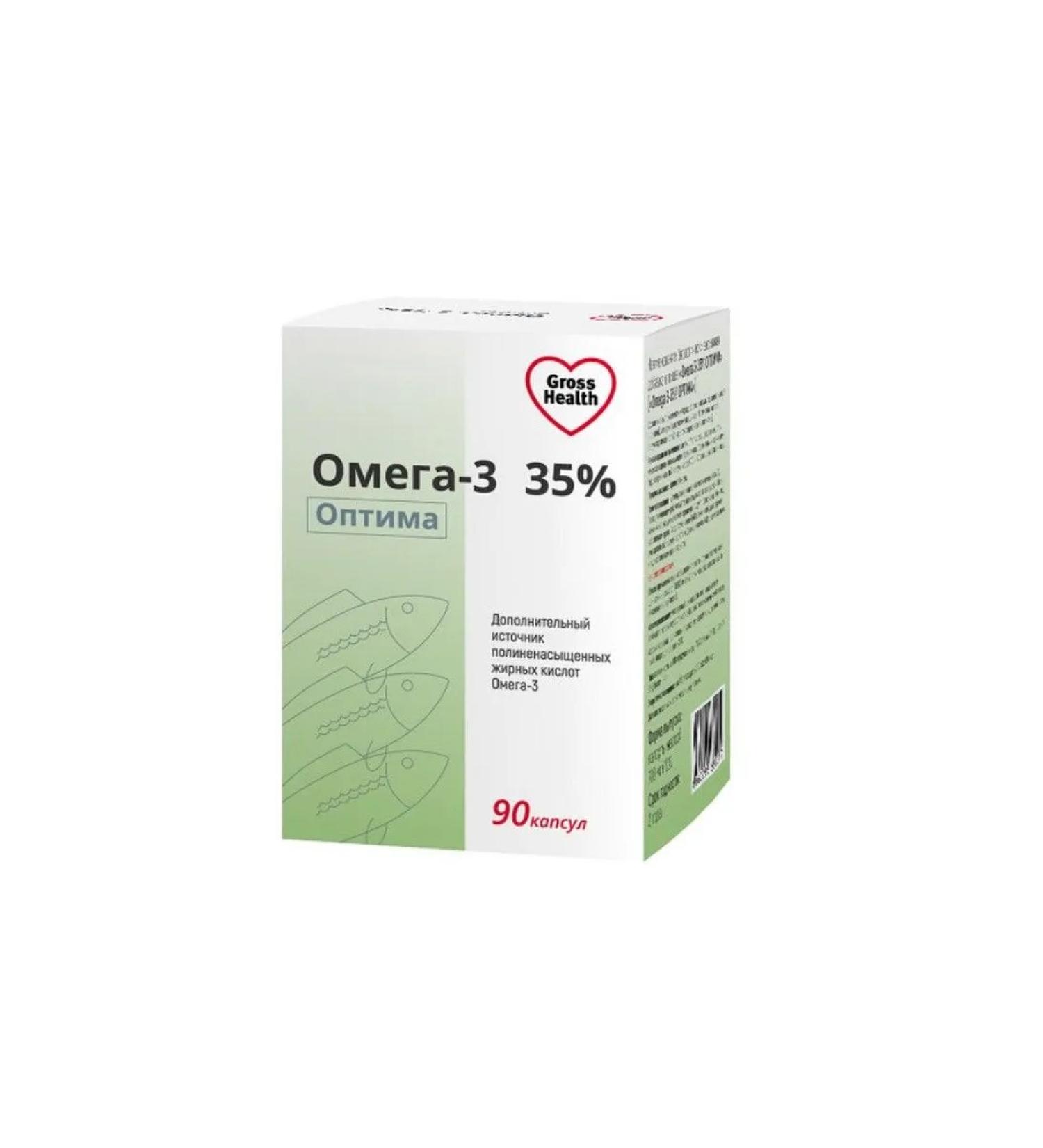 Grosshels Omega-3 35% Optimum capsule 90pcs