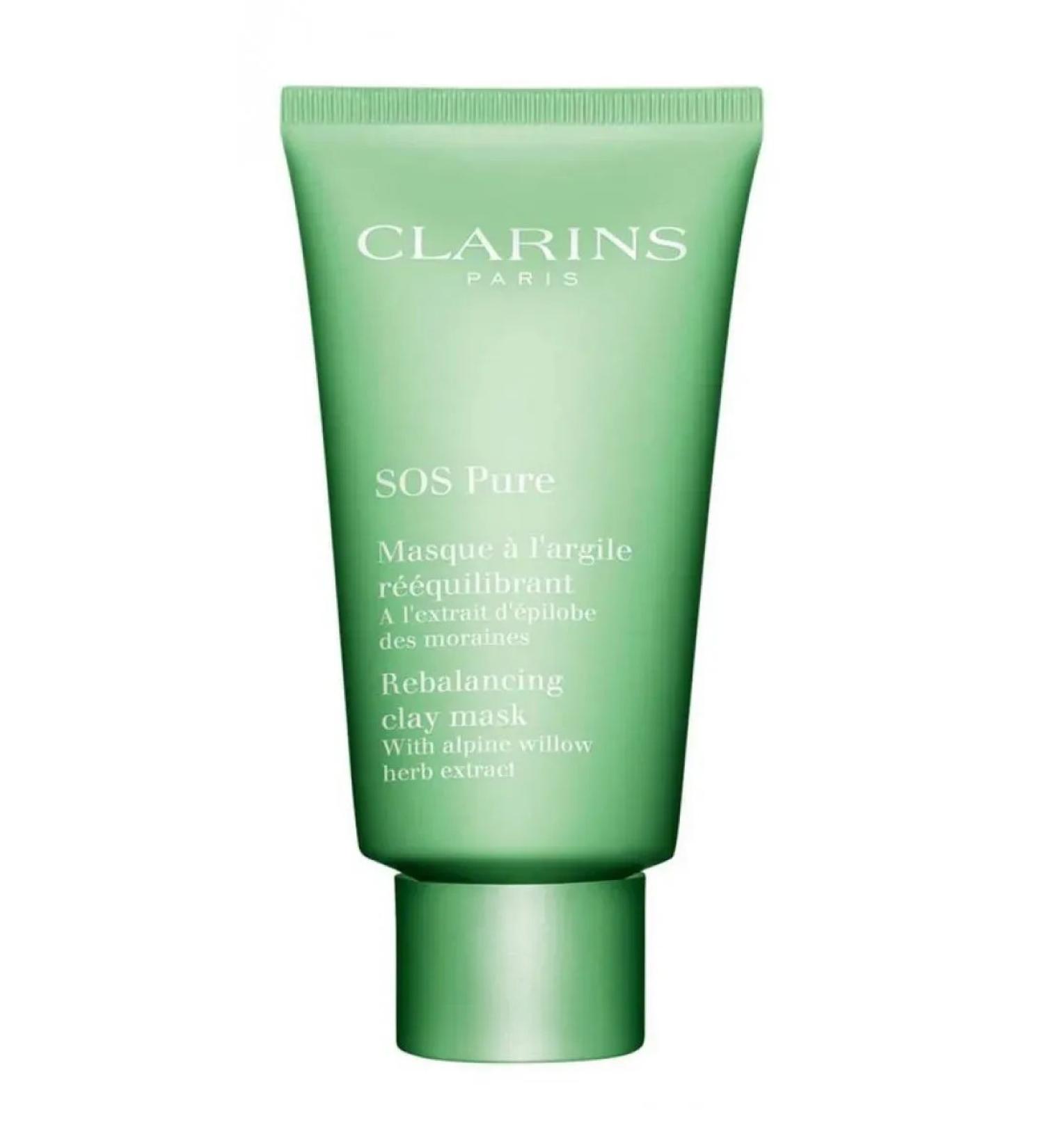 Clarins Sos Pure Mask Cleaning Facial Mask with EXTRA 75ml - Buy Online on GoSupps.com