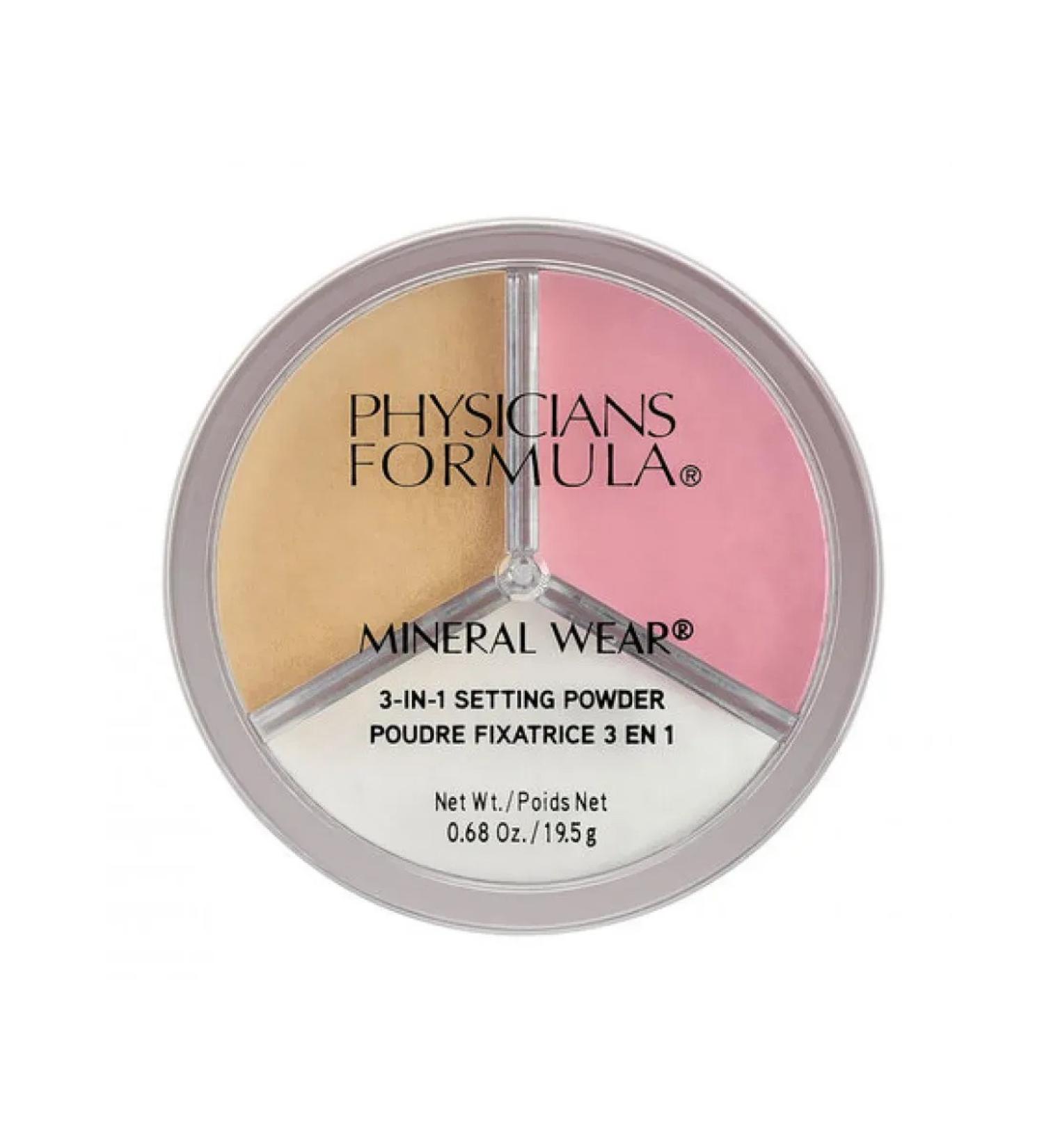Physicians Formula Mineral Wear 3-In-1 Setting Powder 20ml - Buy Online on GoSupps.com