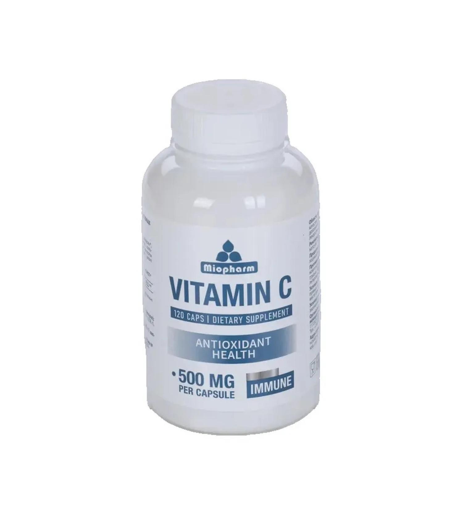Vitamin C antioxidant capsules 120pcs