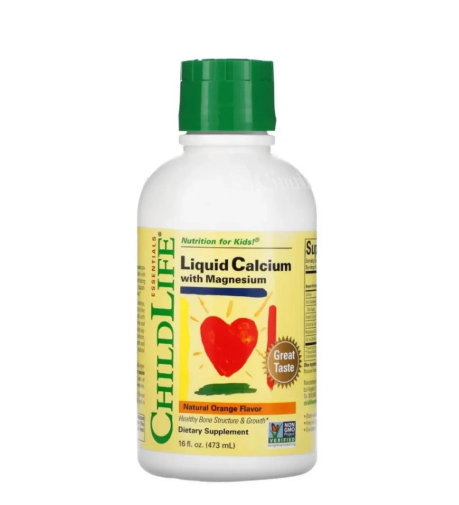 ChildLife Liquid calcium with magnesium for children 474 ml