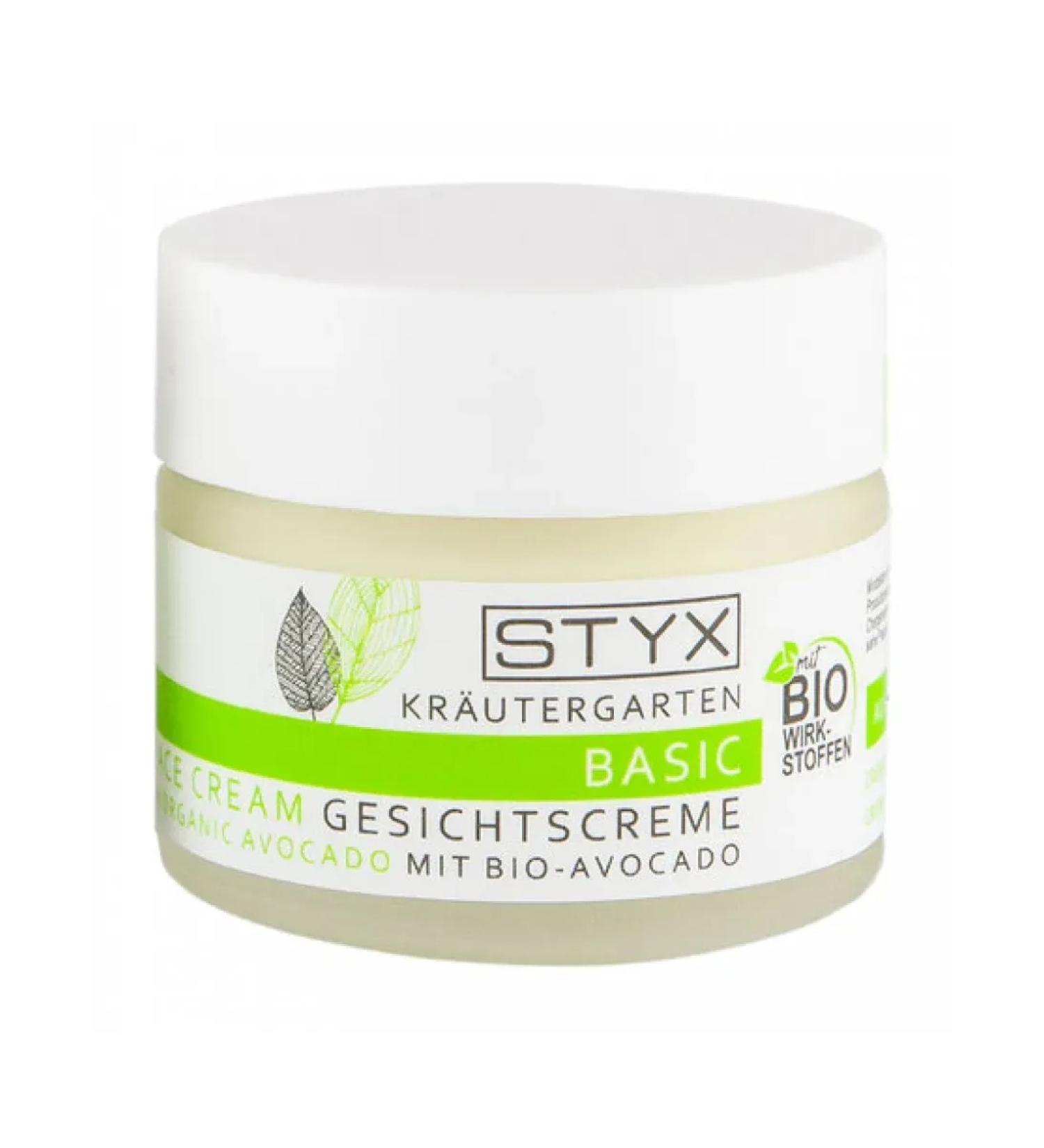 STYX KRAUTERGARTEN Face Cream with Organic Avocado Pete 50ml