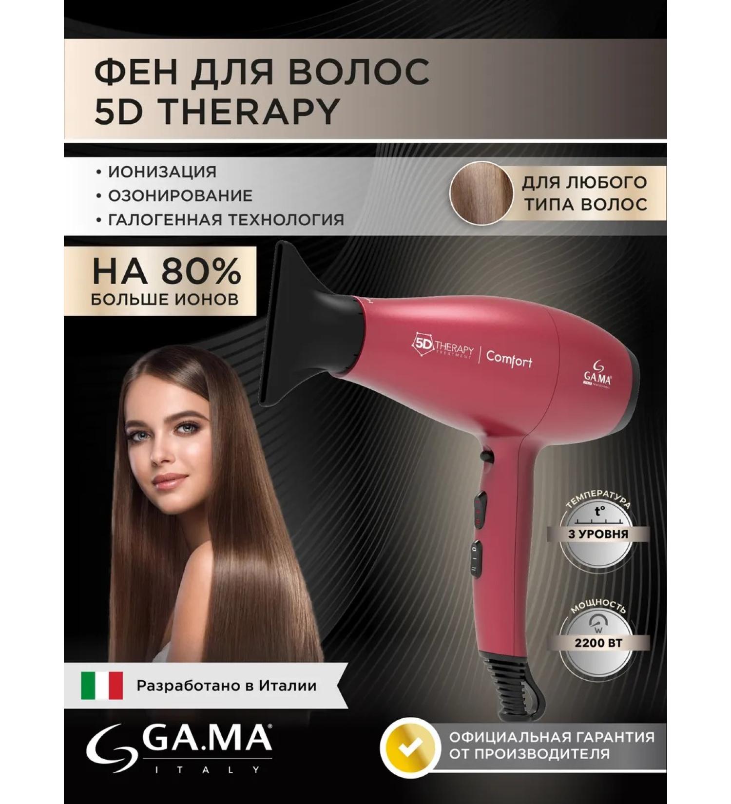 GAMA Halogen 5d Therape hair haze with nozzles - Buy Online on GoSupps.com