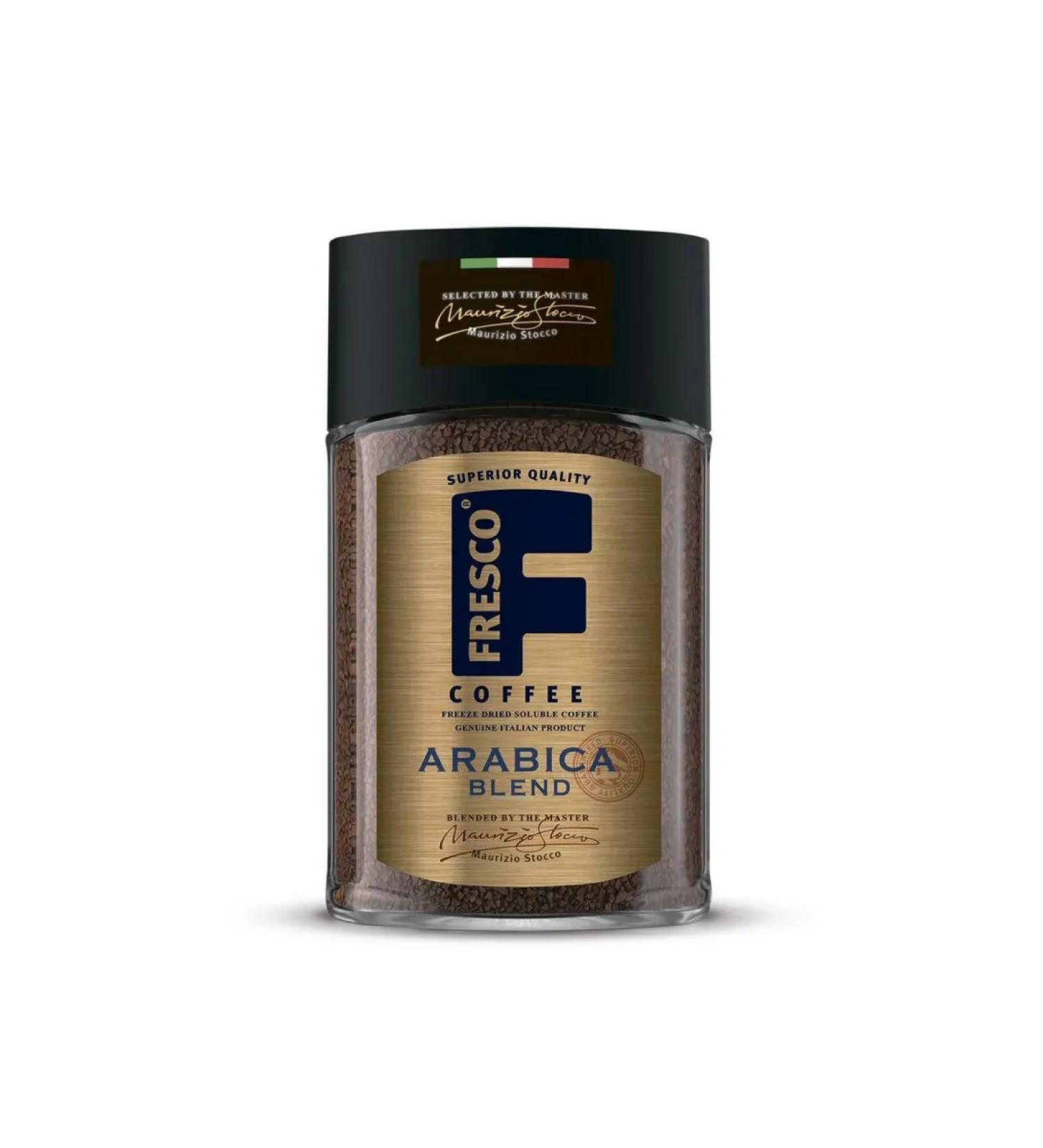 FRESCO Soluble coffee Arabica Blend 100 g Glass Bank Slum