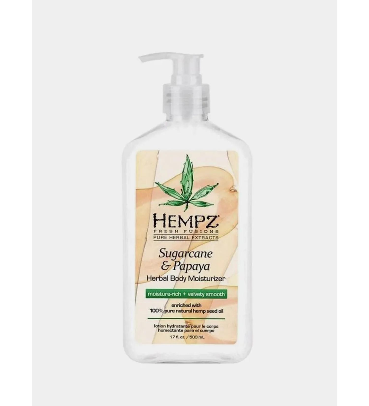 Hempz Sugarcane & Papaya Herbal Body Moisturizer 500 ml