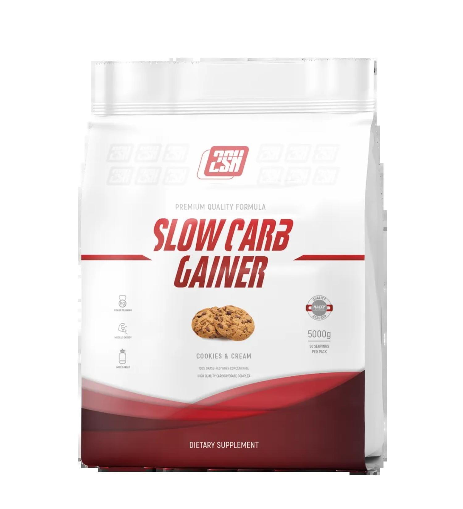 2SN Gainer Slow carbohydrates Slow Carb Gainer 5000g cookies