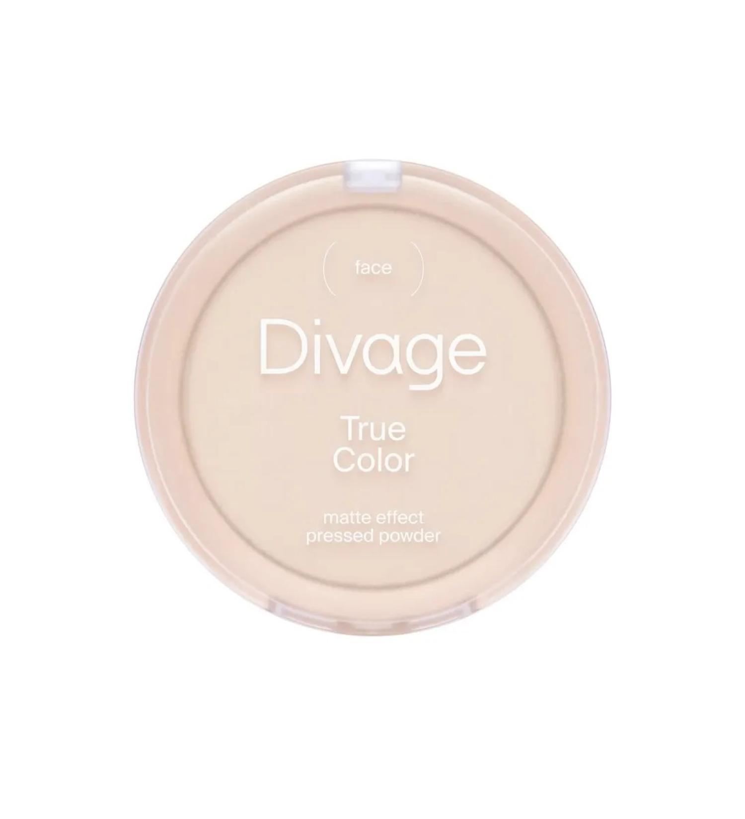 DIVAGE Sustainable matting powder for face 1 Fair - Buy Online on GoSupps.com