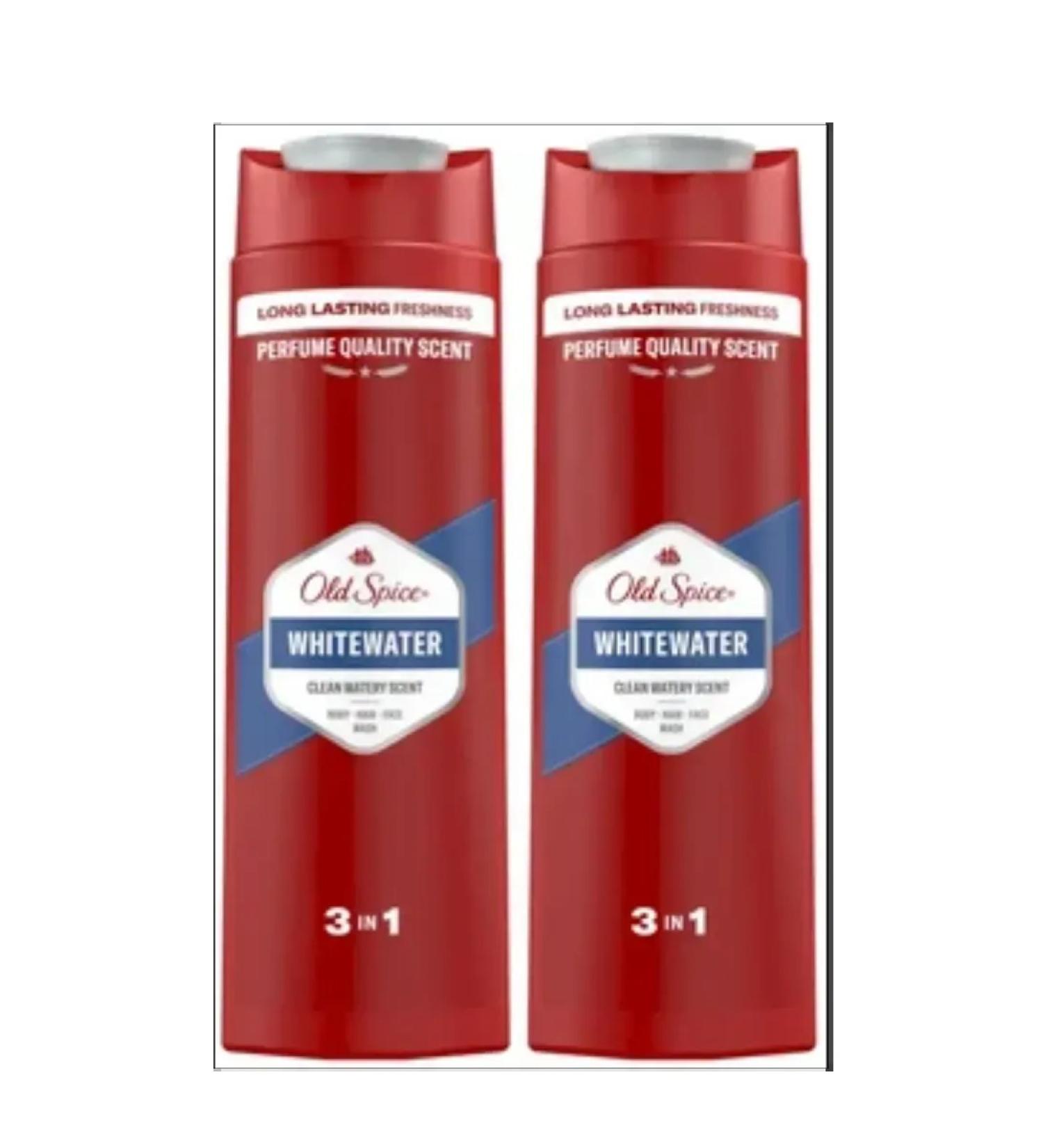Old Spice Male shower 3 in 1 250ml*2pcs - Buy Online on GoSupps.com