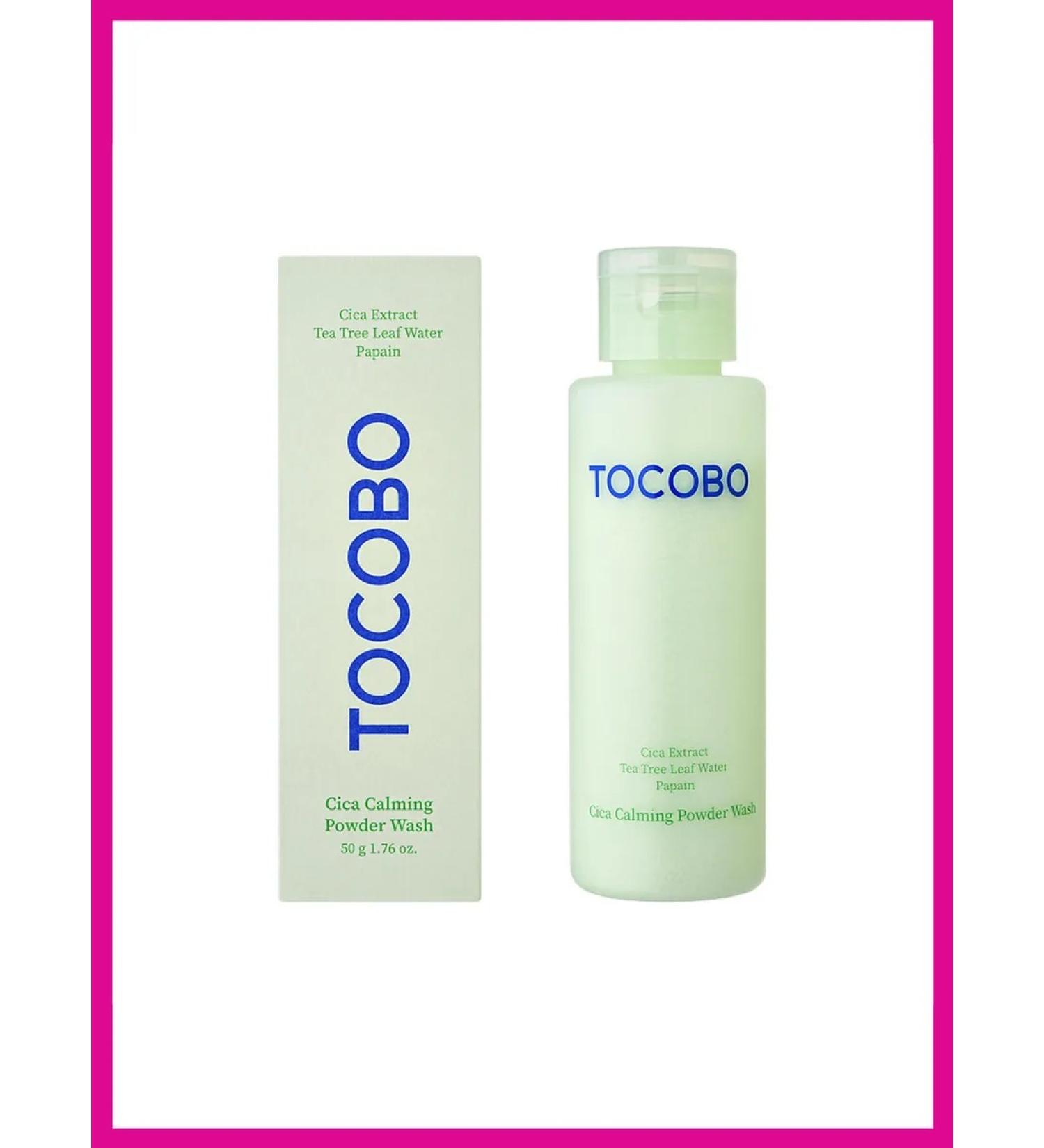 Enzyme powder Tocobo Cica Calming Singlery with an extracto ...