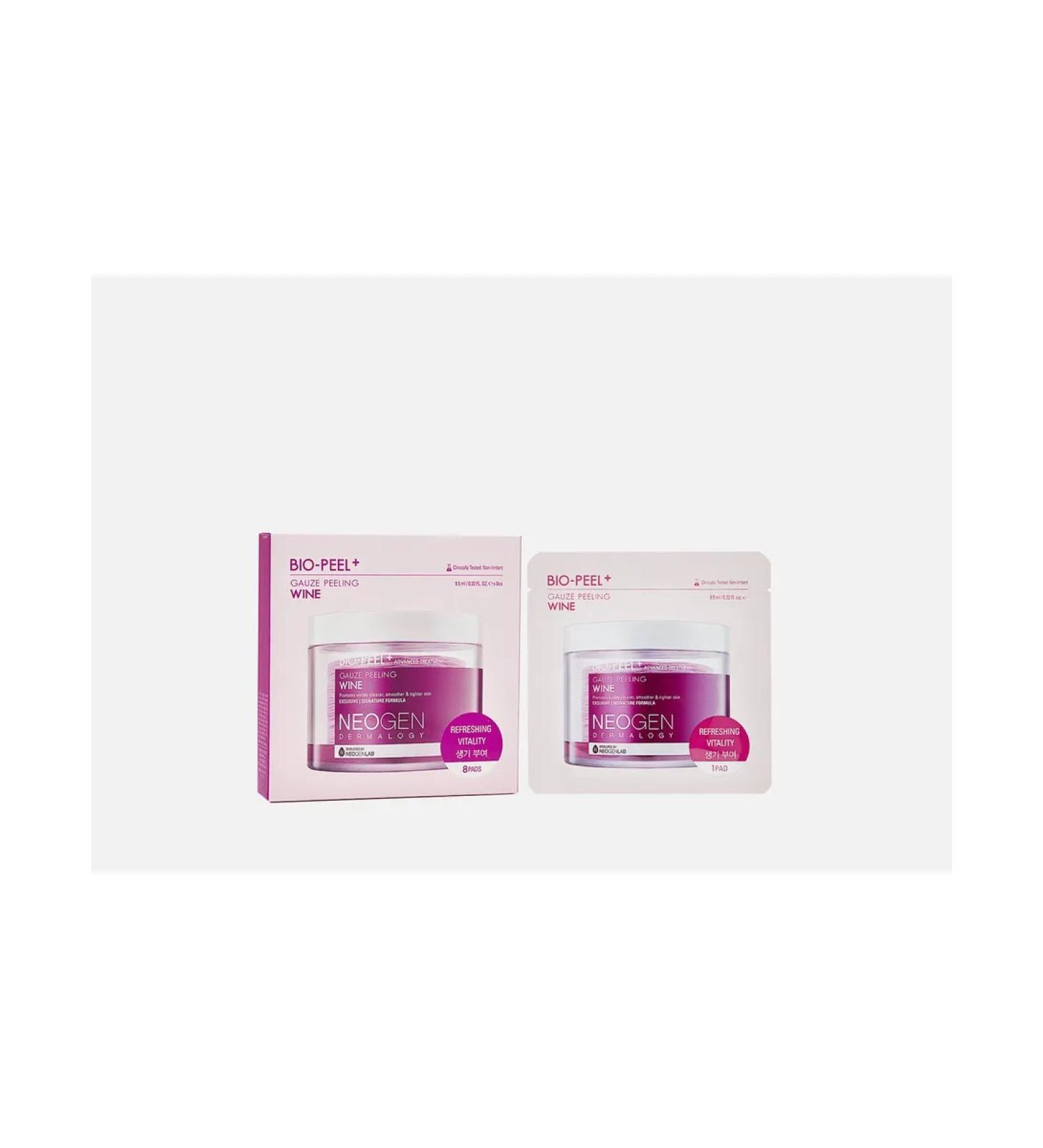 Facial discs BIO-Peel+ Gauze Peeling Wine Format - Buy Online on GoSupps.com