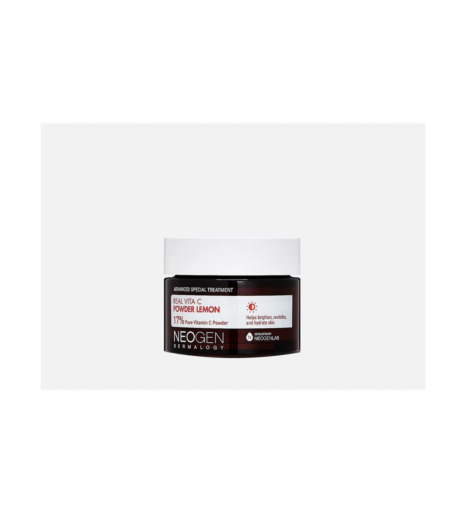 Facial powder with vitamin C Real Vita C Powder Lemon - Buy Online on GoSupps.com