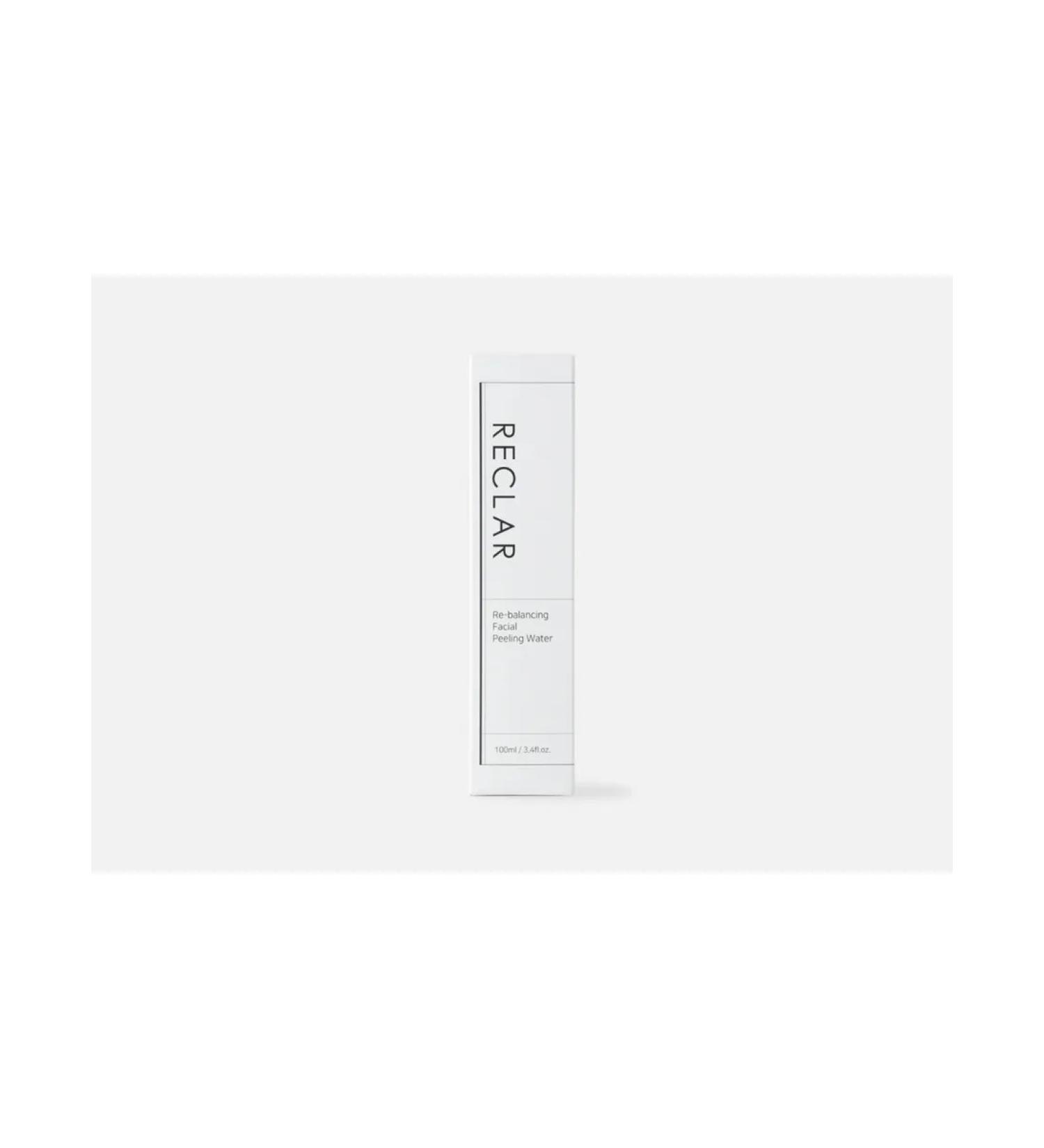 Cleaning face for the face of Re-Balancing Facial Peeling Water