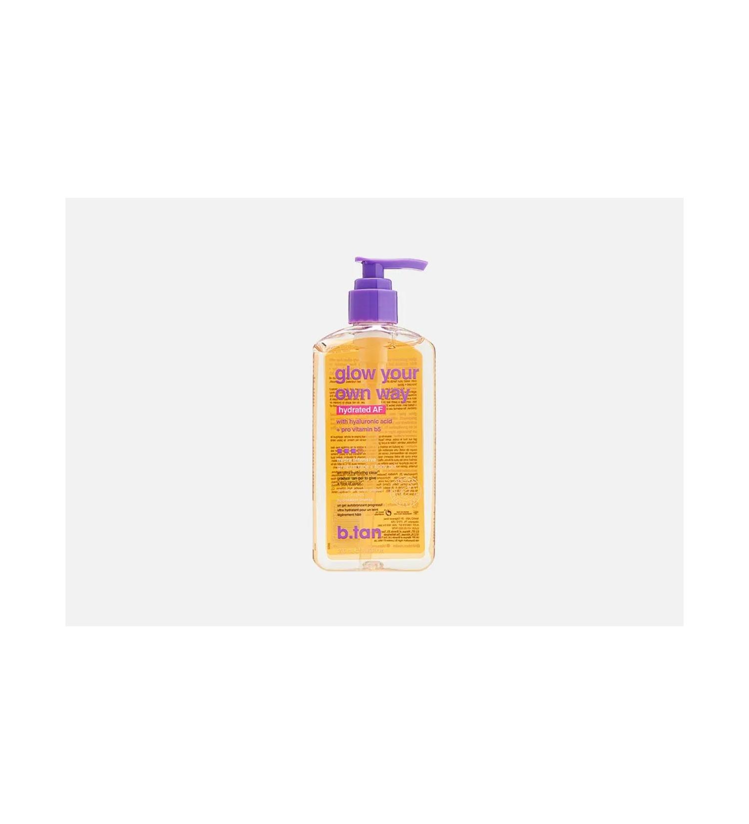 Btan Glow-gel for the face and body Glow Yor Own Way Hydrated Af - Buy Online on GoSupps.com
