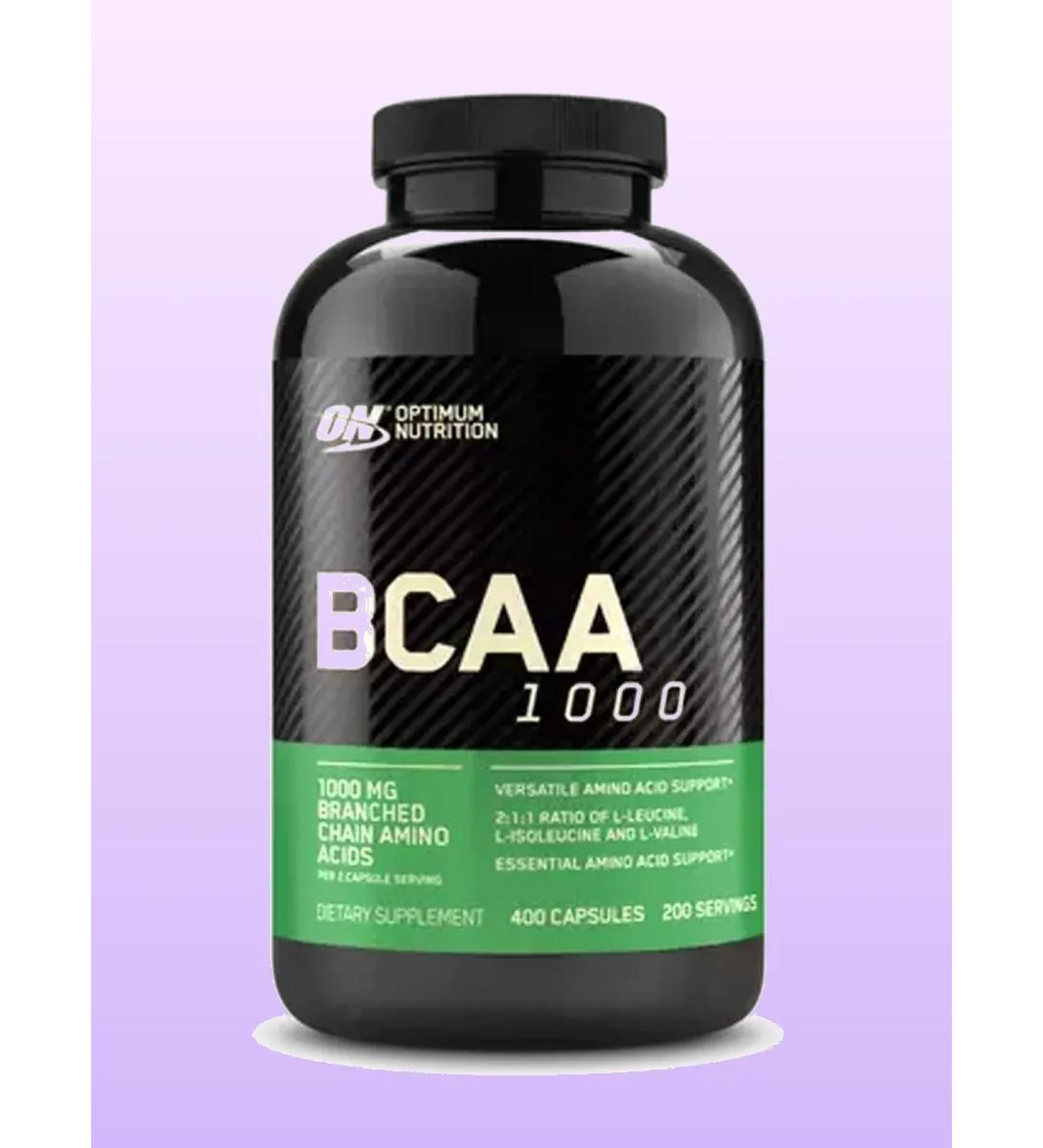Optimum Nutrition BCAA 1000 amino acids (400 capsules) - Buy Online on GoSupps.com