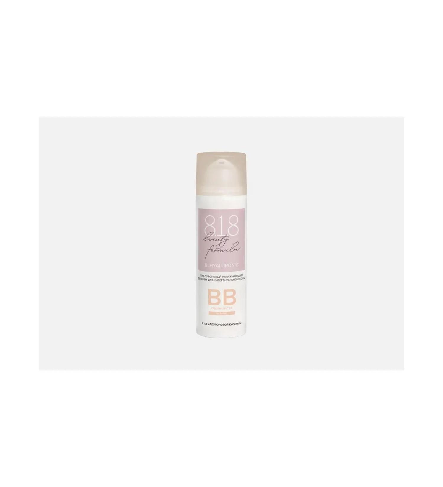818 Beauty Formula BB-cream for sensitive skin SPF 20 hyaluronic 35+