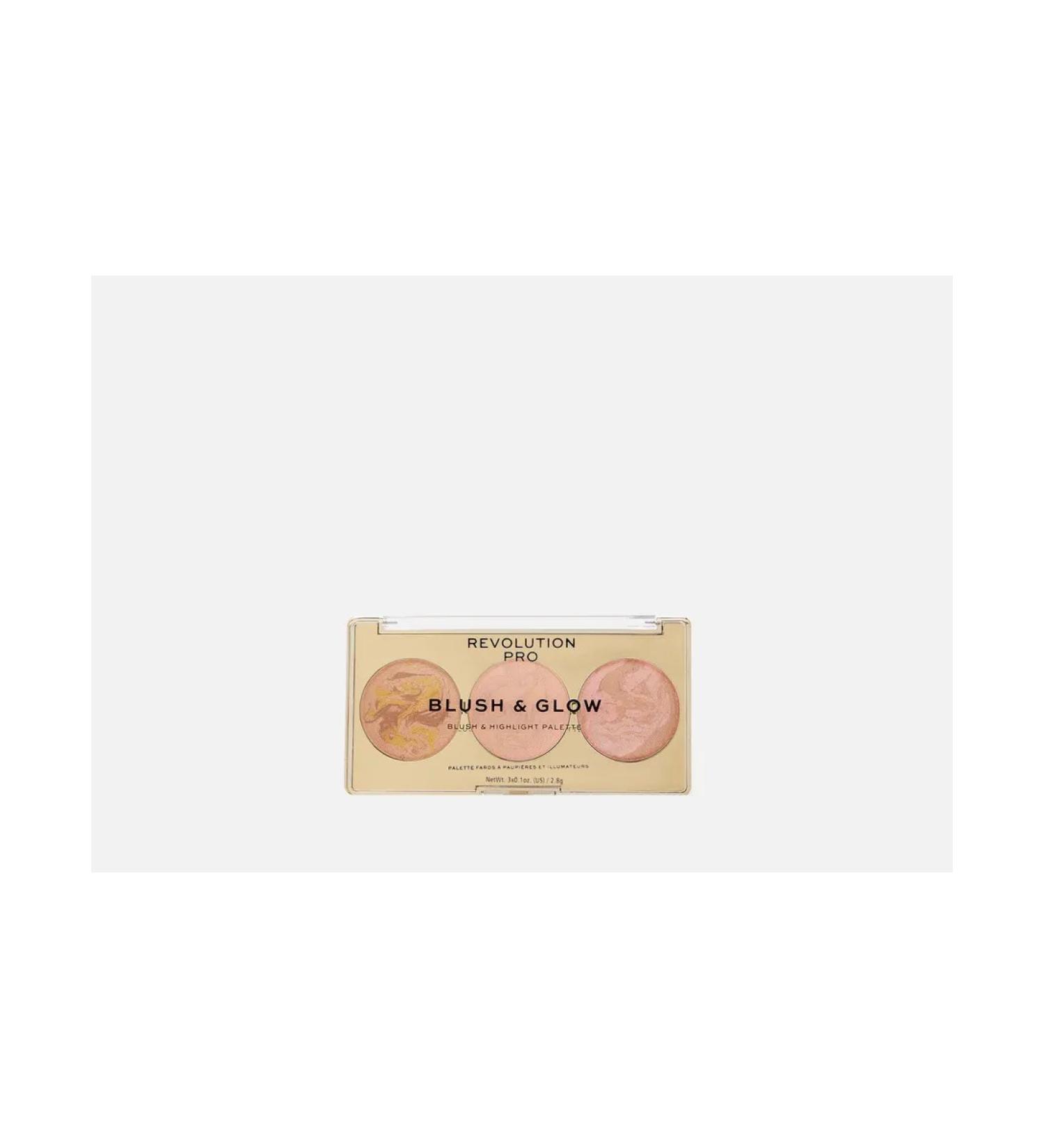 REVOLUTION PRO Blush bronzer and highlighter 3B1 Blush & Glow - Buy Online on GoSupps.com
