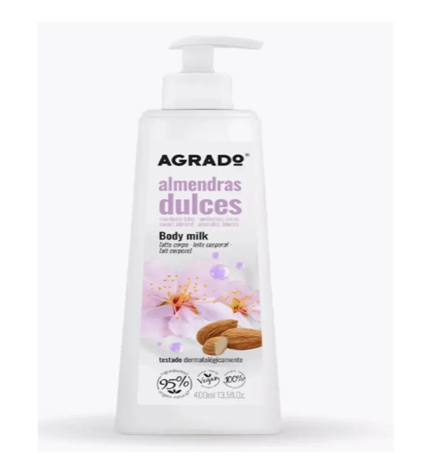 Agrado Body milk sweet almonds 400 ml
