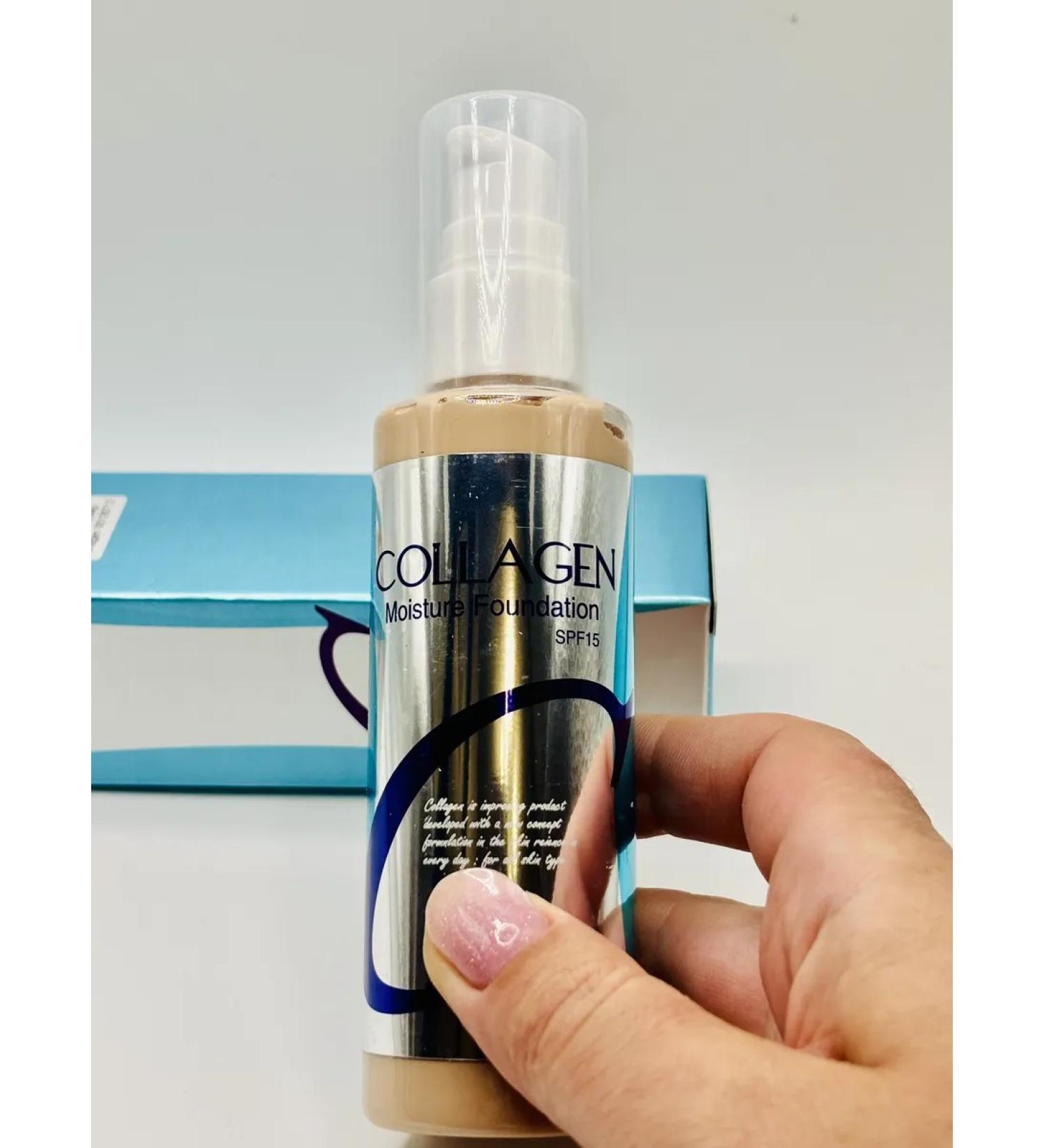 Moisturizing tonal cream with collagen SPF15 100ml tone 21