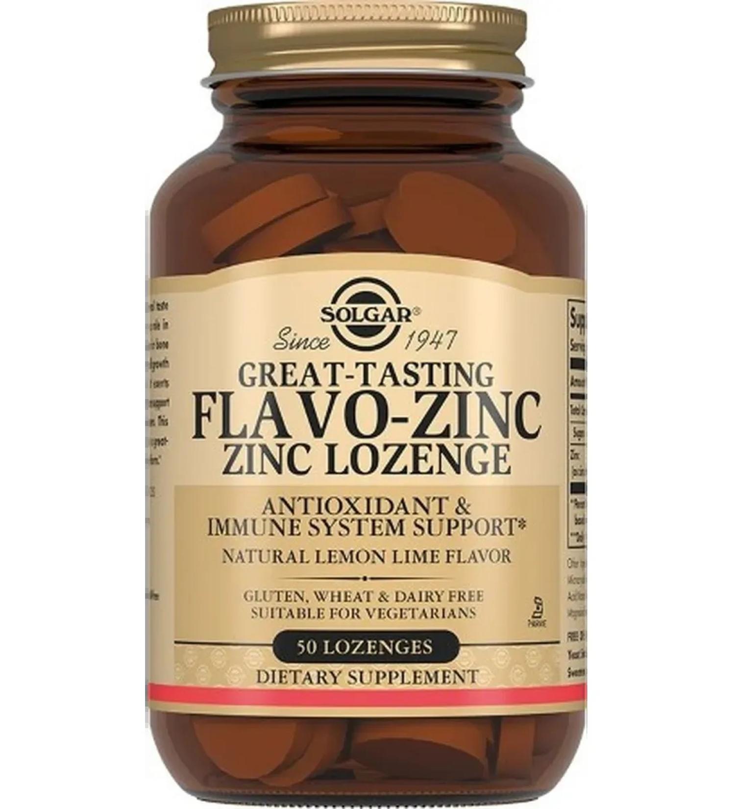 SOLGAR Flavo-zink N50 pastille