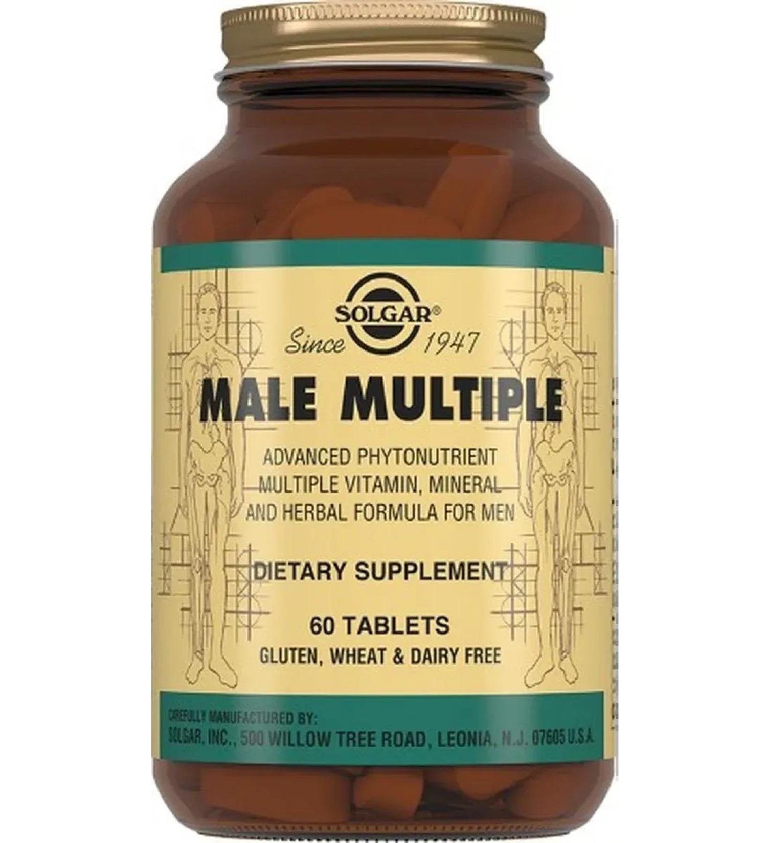 Solgar complex for men 60 tablets of 2.090g