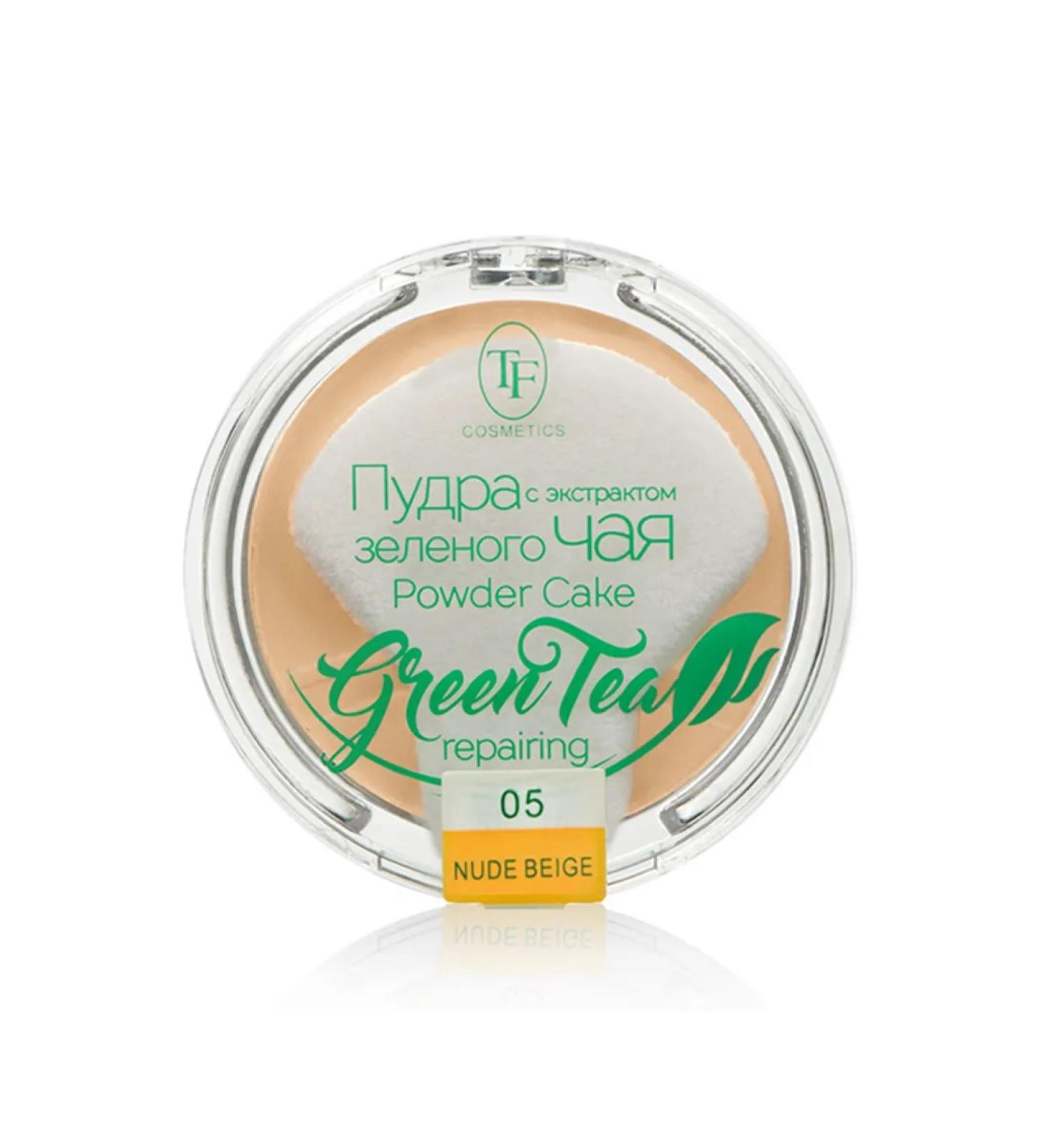 Triumph Compact powder Green tea tone 05 natural beige