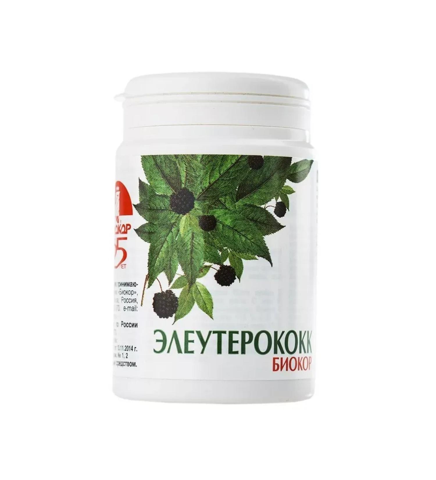 biocor Eleuterococcus N100 table 0.18g-1pcs
