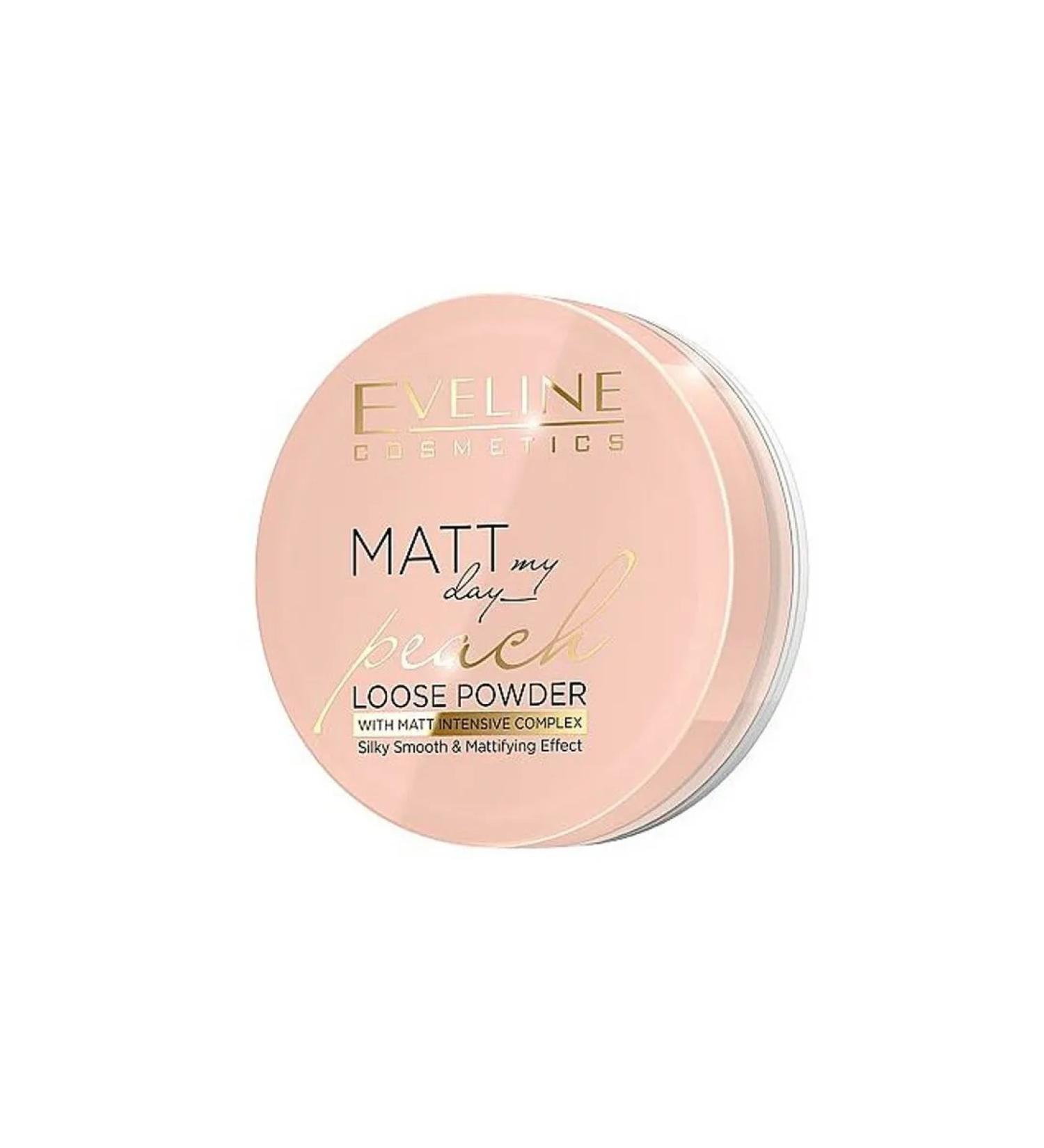 Eveline Matt My Day Peach Loose Powder 6 g