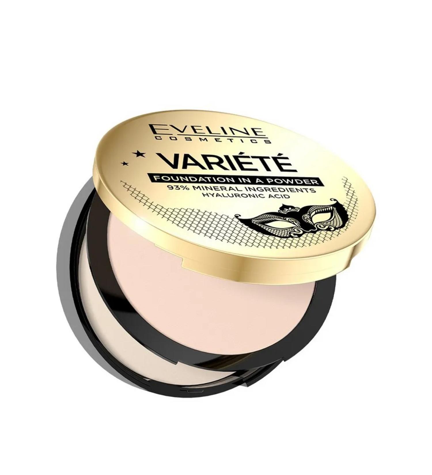 Eveline Mineral Compact Face Powder Variete 10 Ivory 8g
