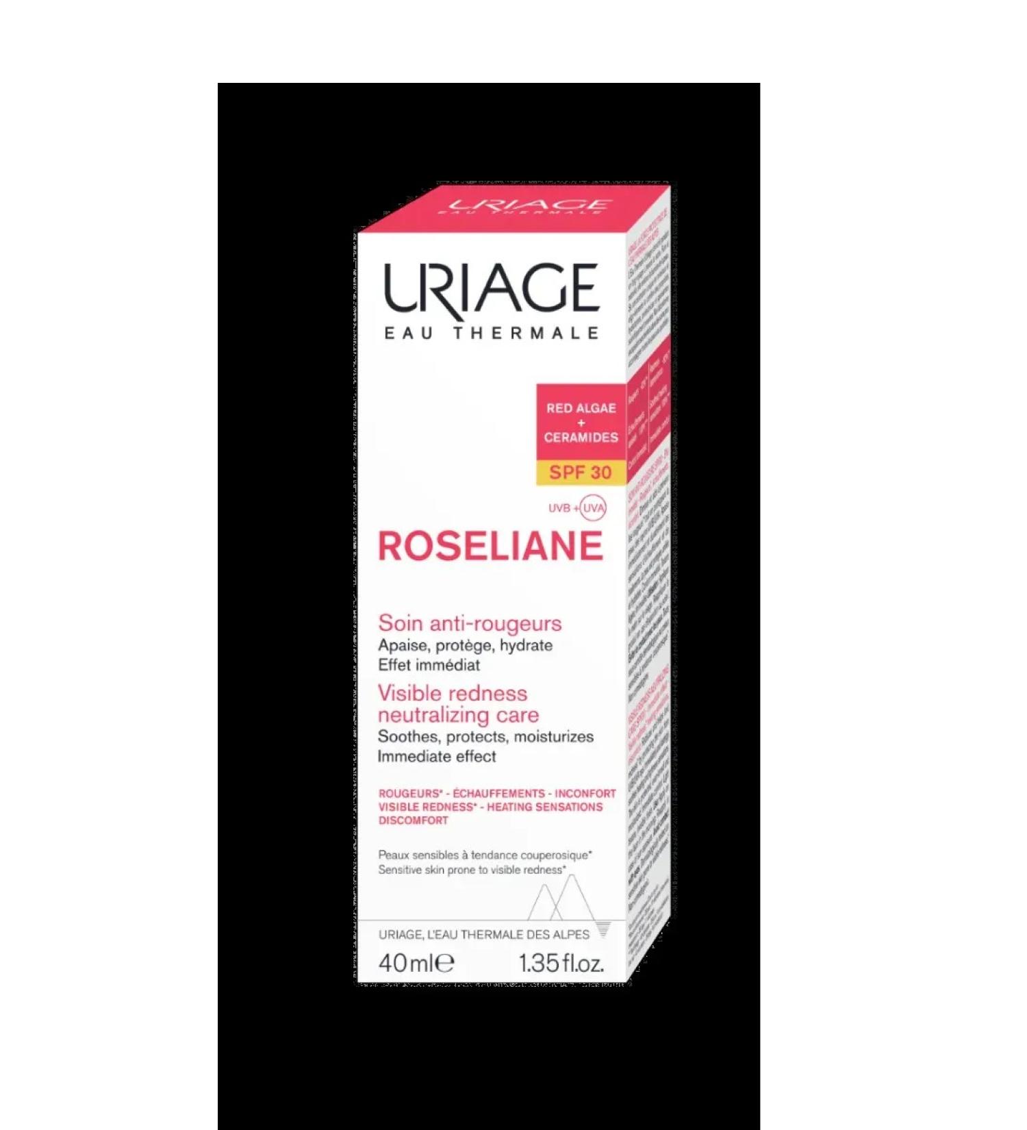 URIAGE Uryazh Roselian Cream against redness SPF 30 40 ml