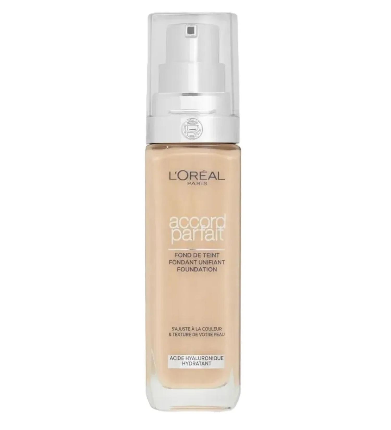 L'Or al Paris Accord Parfait foundation 2D W 30 ml