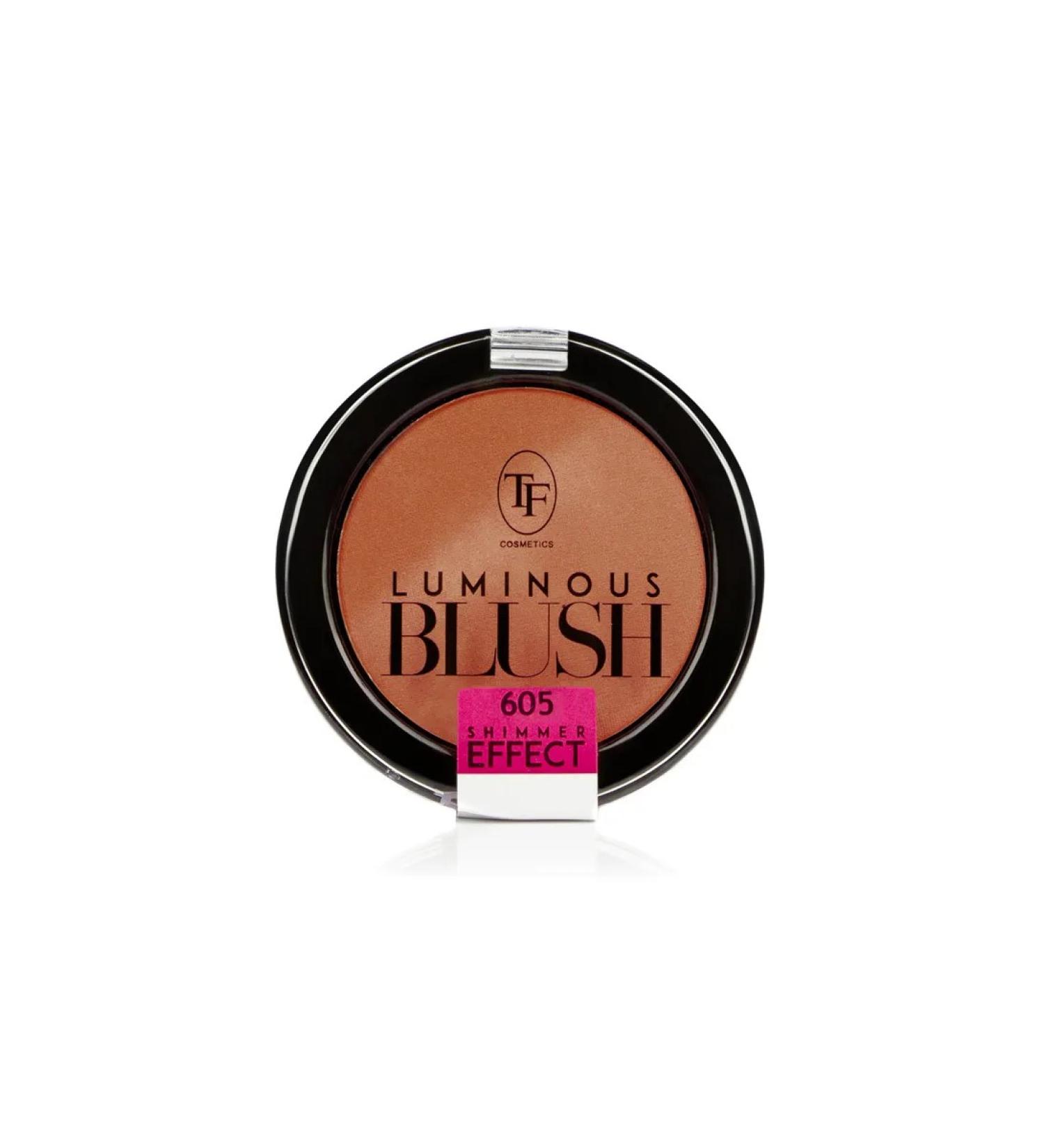 Triumph Puff blush with a shimmer effect Luminuos Blus tone 605