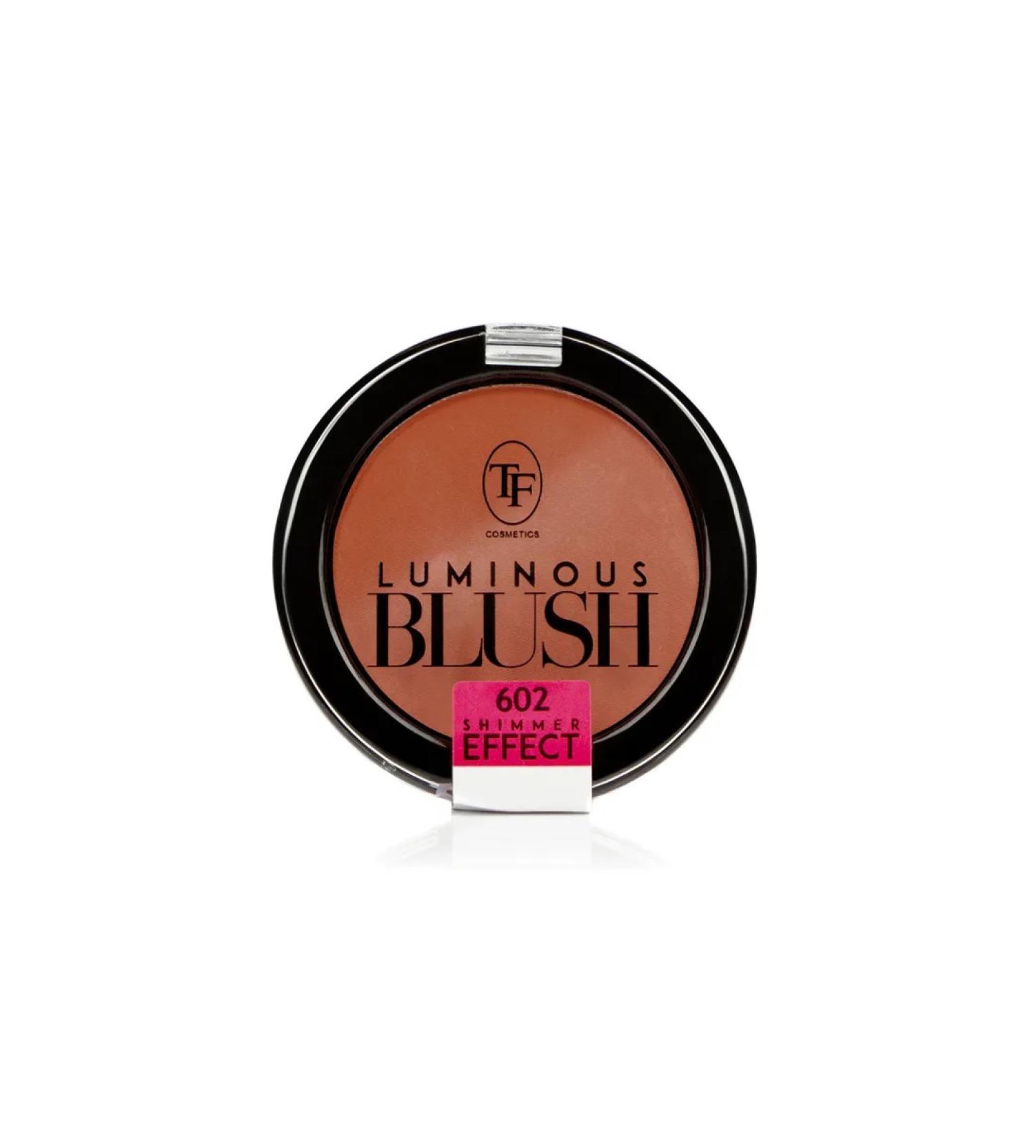 Triumph Puff blush with a shimmer effect Luminuos Blus tone 602