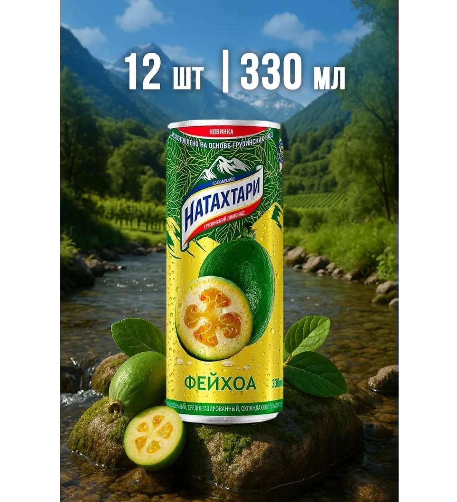 Lemonada Natamtari Feihoa 12 pcs 0 33 liters