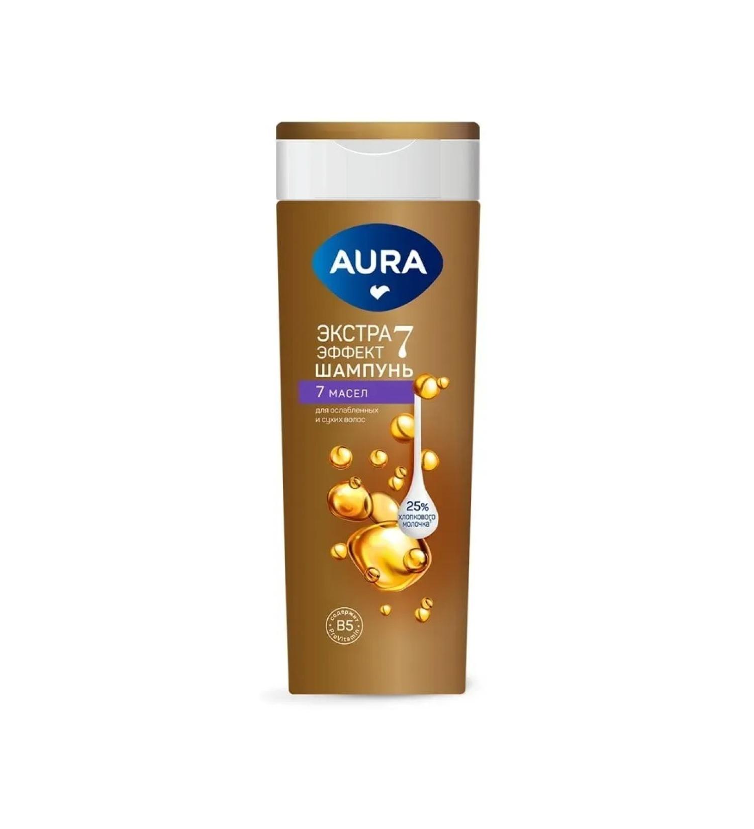 Aura Shampoo 7 oils for weakened and dry hair 380ml