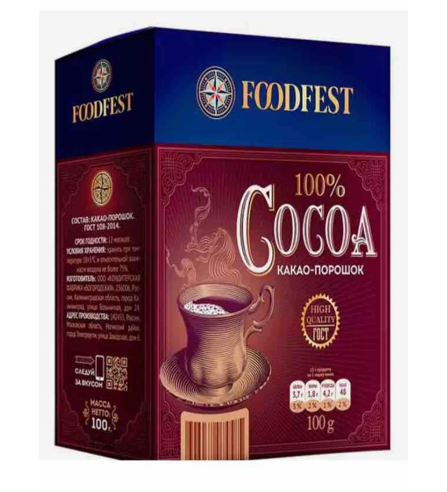 Cocoa-powder FoodFest 100 g