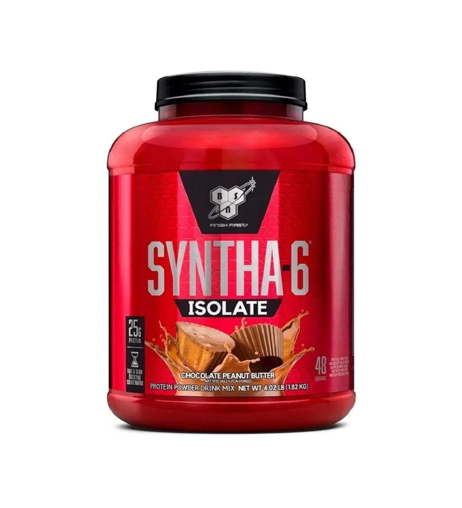 BSN Protein Syntha-6 Isolaate 1820g chocolate peanut oil