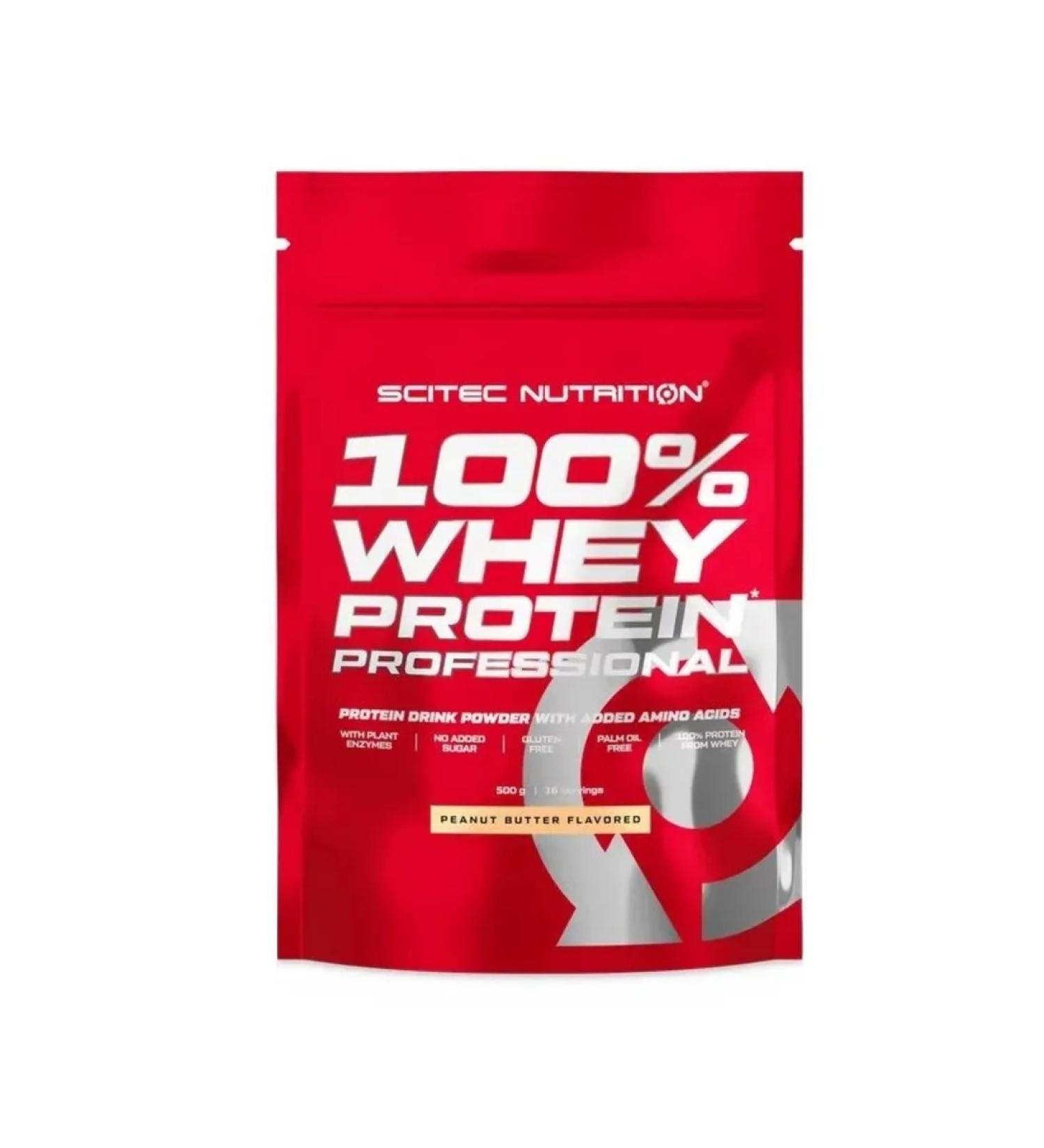 Scitec Nutrition Protein 100% Whey Protein Professional 500g Peanut Butter