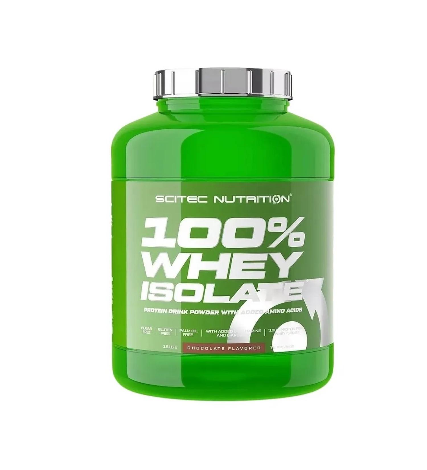 Scitec Nutrition Protein 100% Whey ISOLATE 1816 GR strawberries