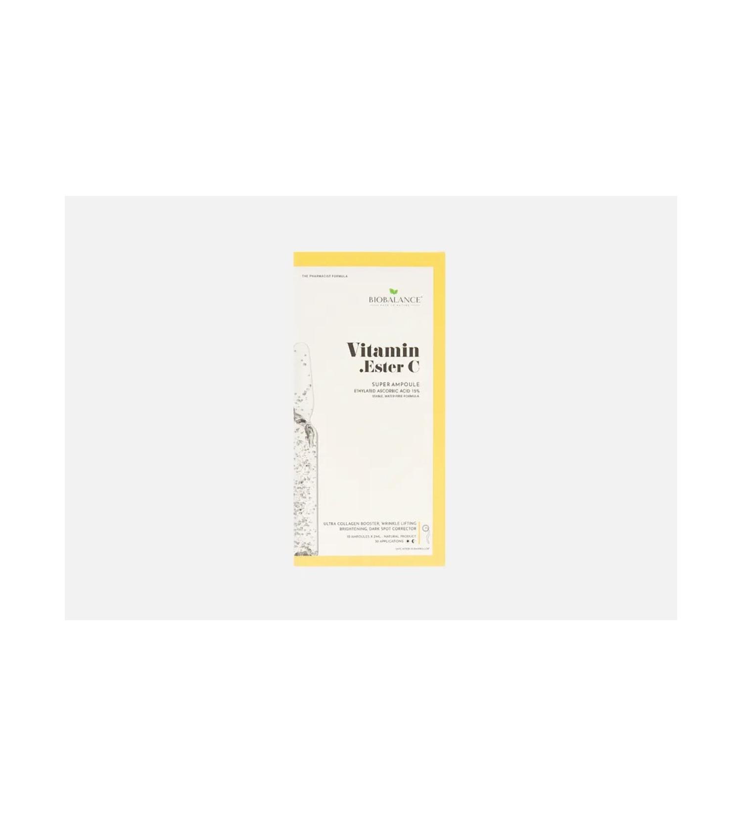 Ampoules for skin radiation with vitamin C Vitamin C Ester Ethylat - Buy Online on GoSupps.com