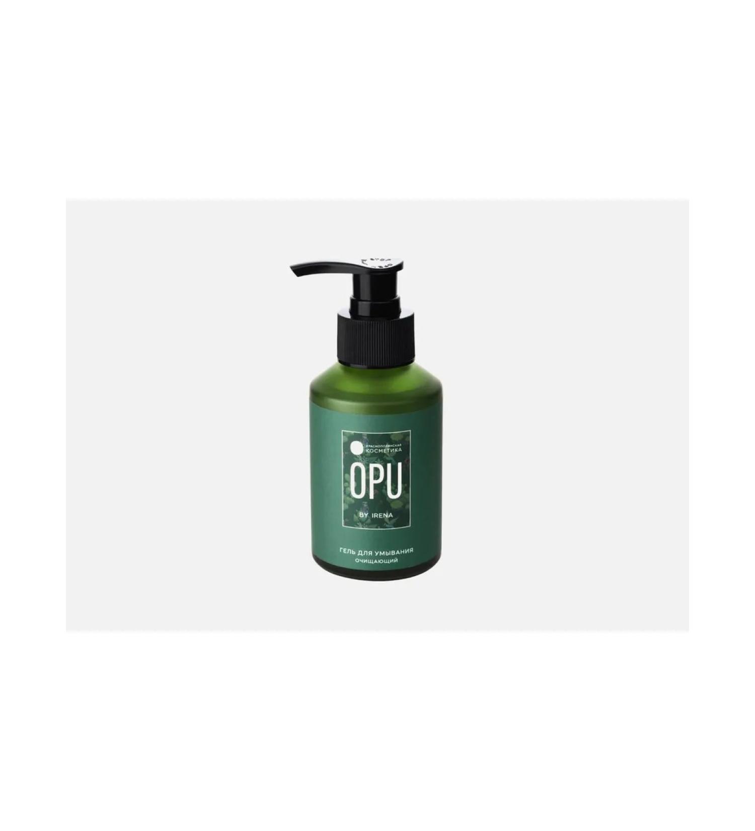cleaning gel for washing OPU by Irena with organic EXT