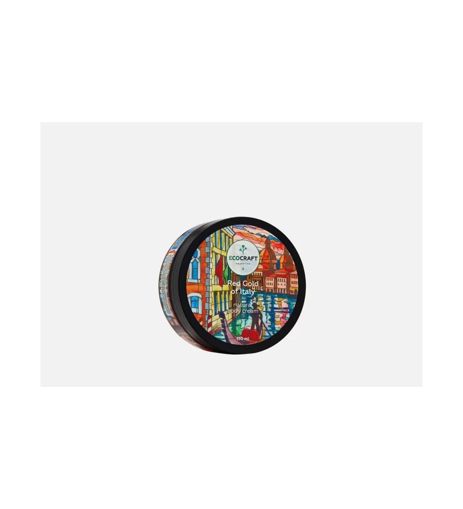 ECOCRAFT Natural body cream Red Gold of Italy - Buy Online on GoSupps.com