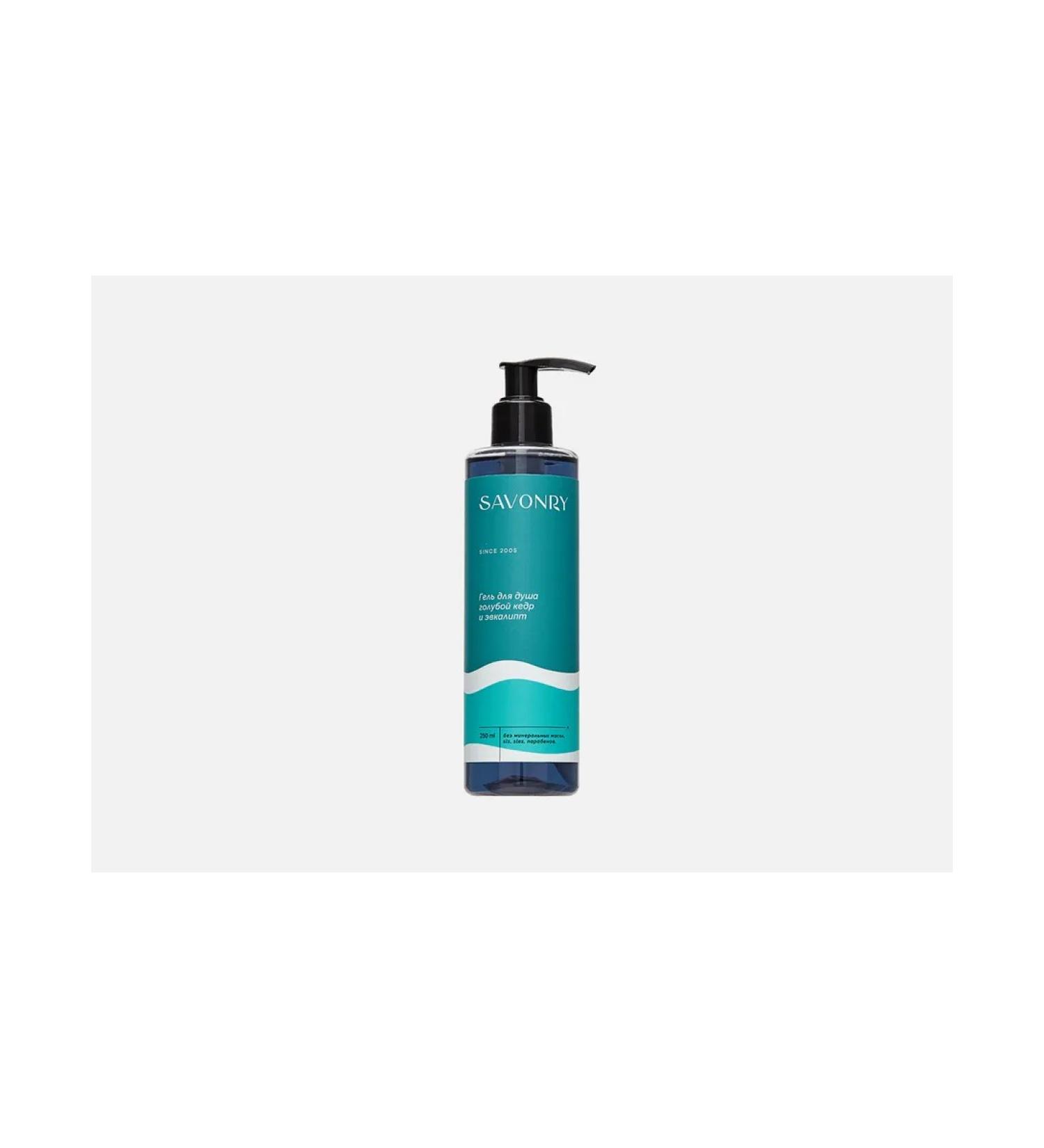 Shower gel Blue Cedar and Eucalyptus - Buy Online on GoSupps.com