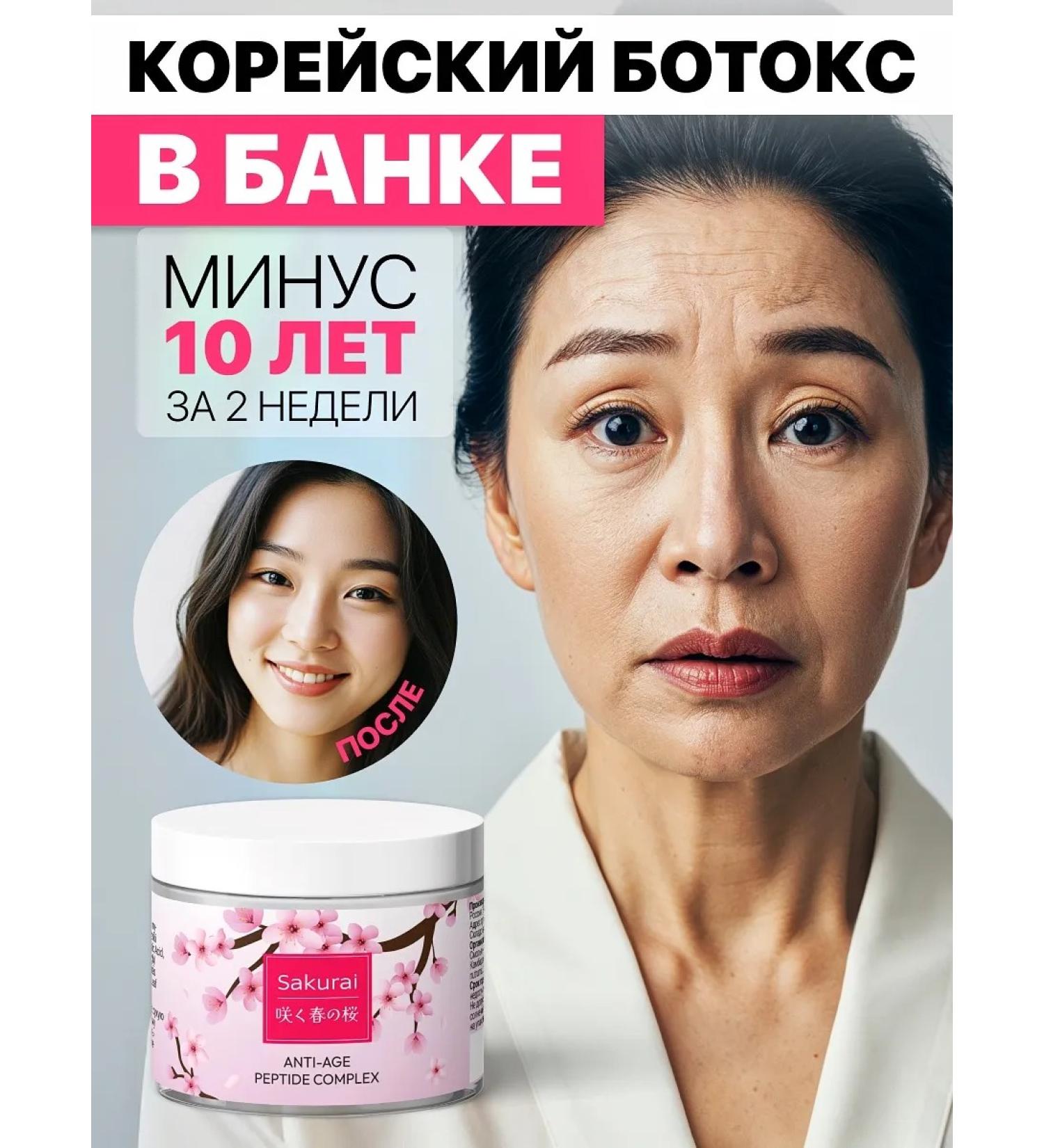 SAKURAI Anti -aging face cream moisturizer with collagen - Buy Online on GoSupps.com