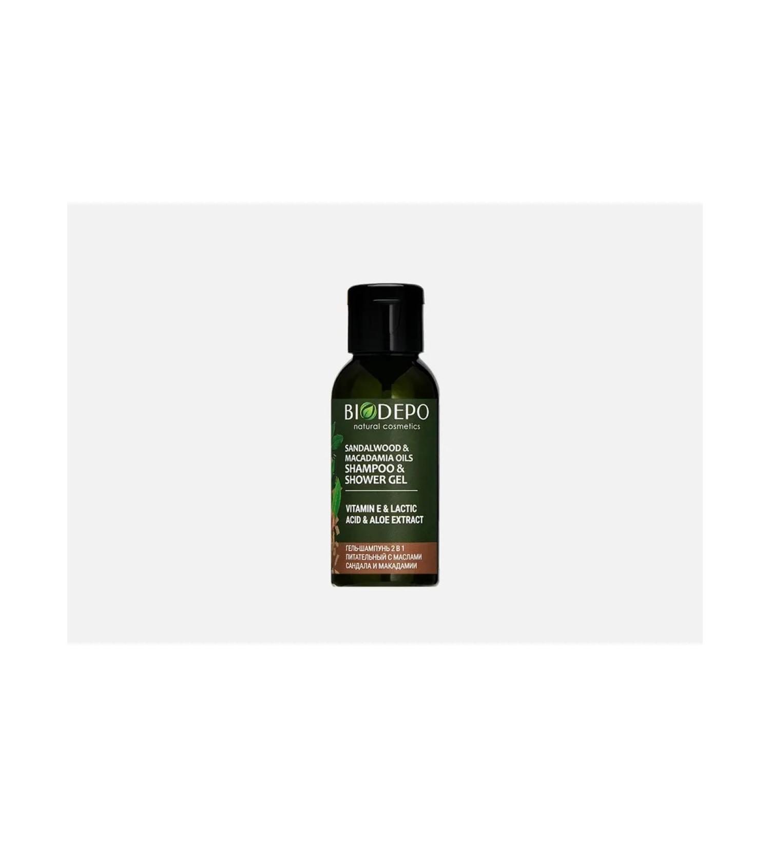 Biodepo Gel and shope for shower with sandal and macadamia oils - Buy Online on GoSupps.com